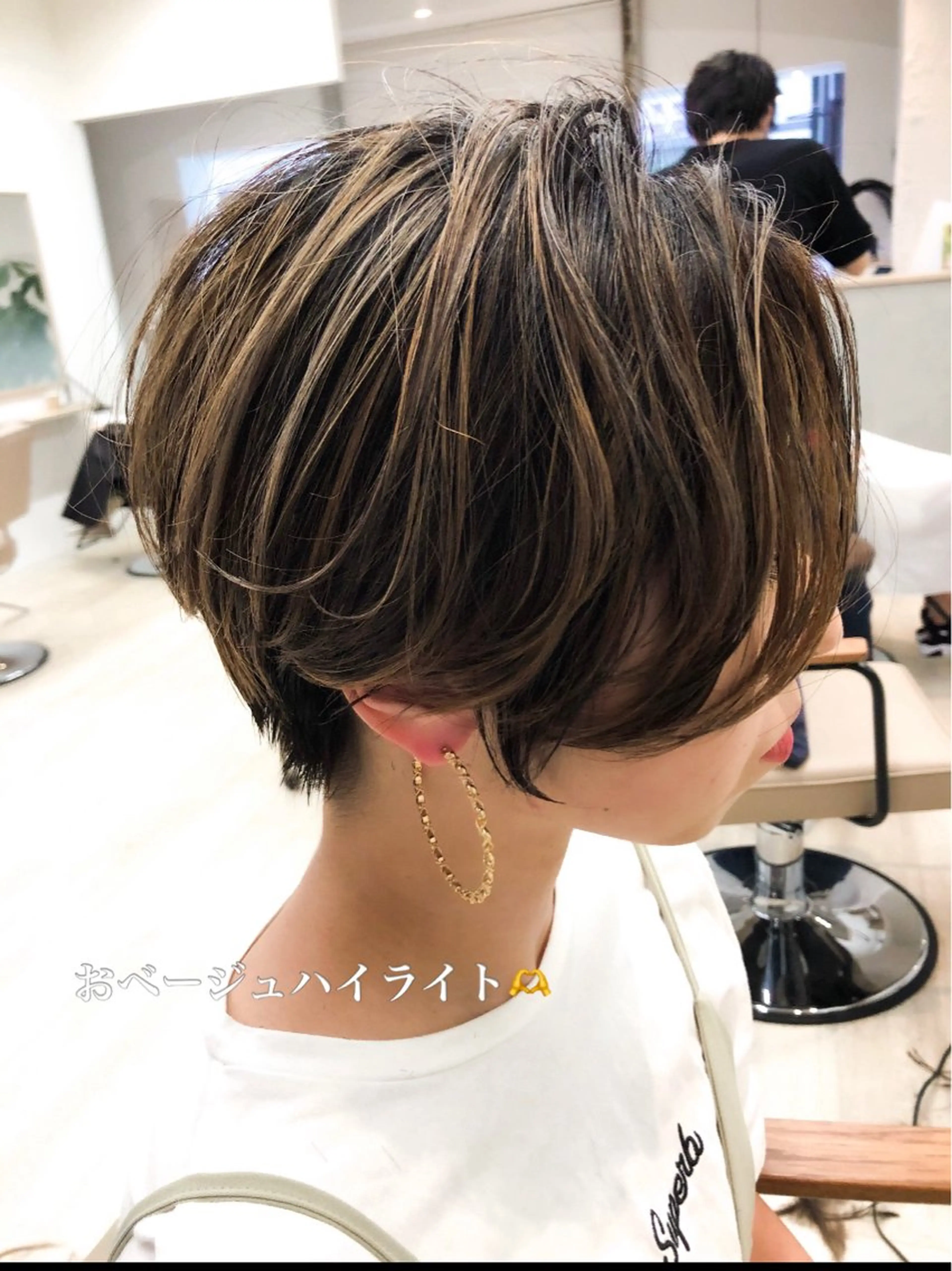 ショート nico所属・秋田 ちさのヘアスタイル