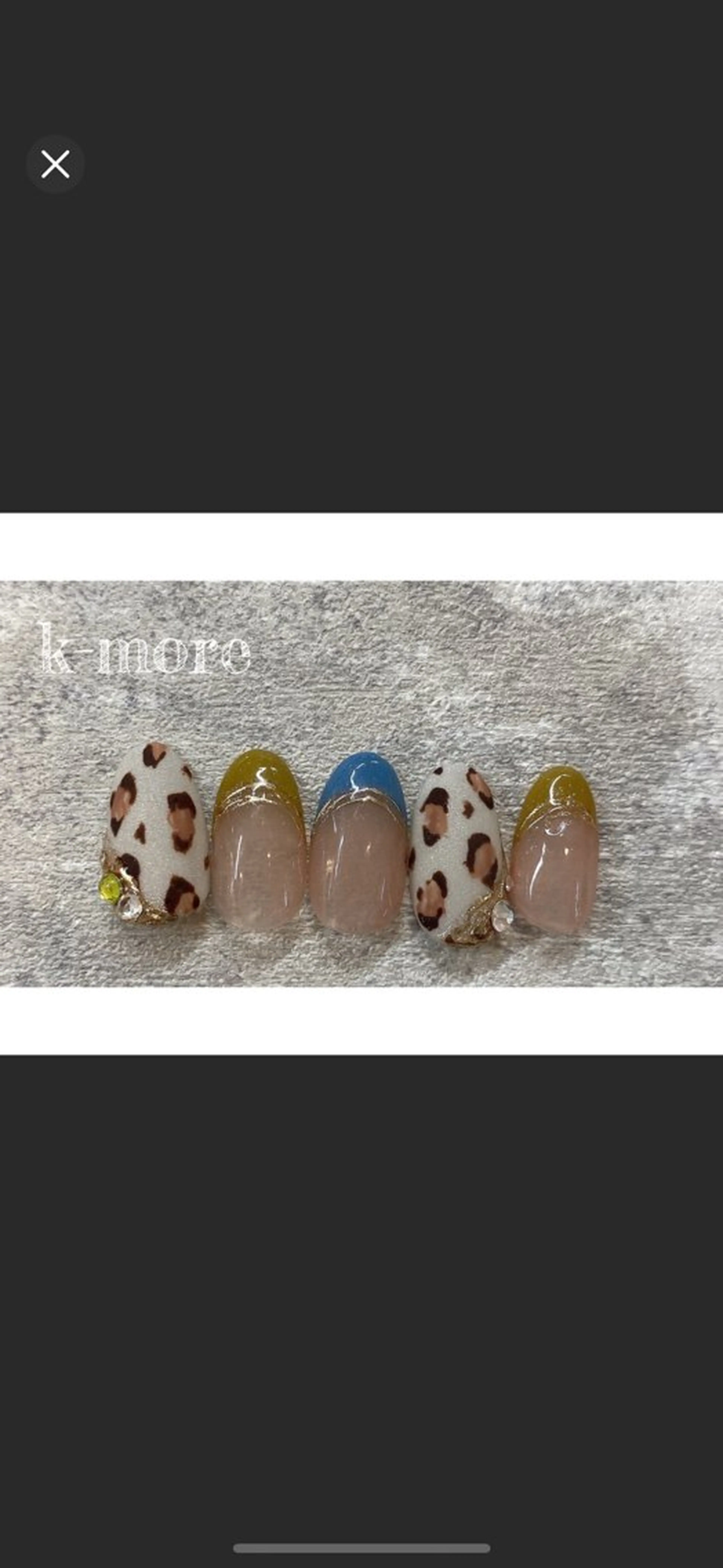 ネイル K-more（ケーモア）知立店所属・K-more知立店 まなみのネイルデザイン