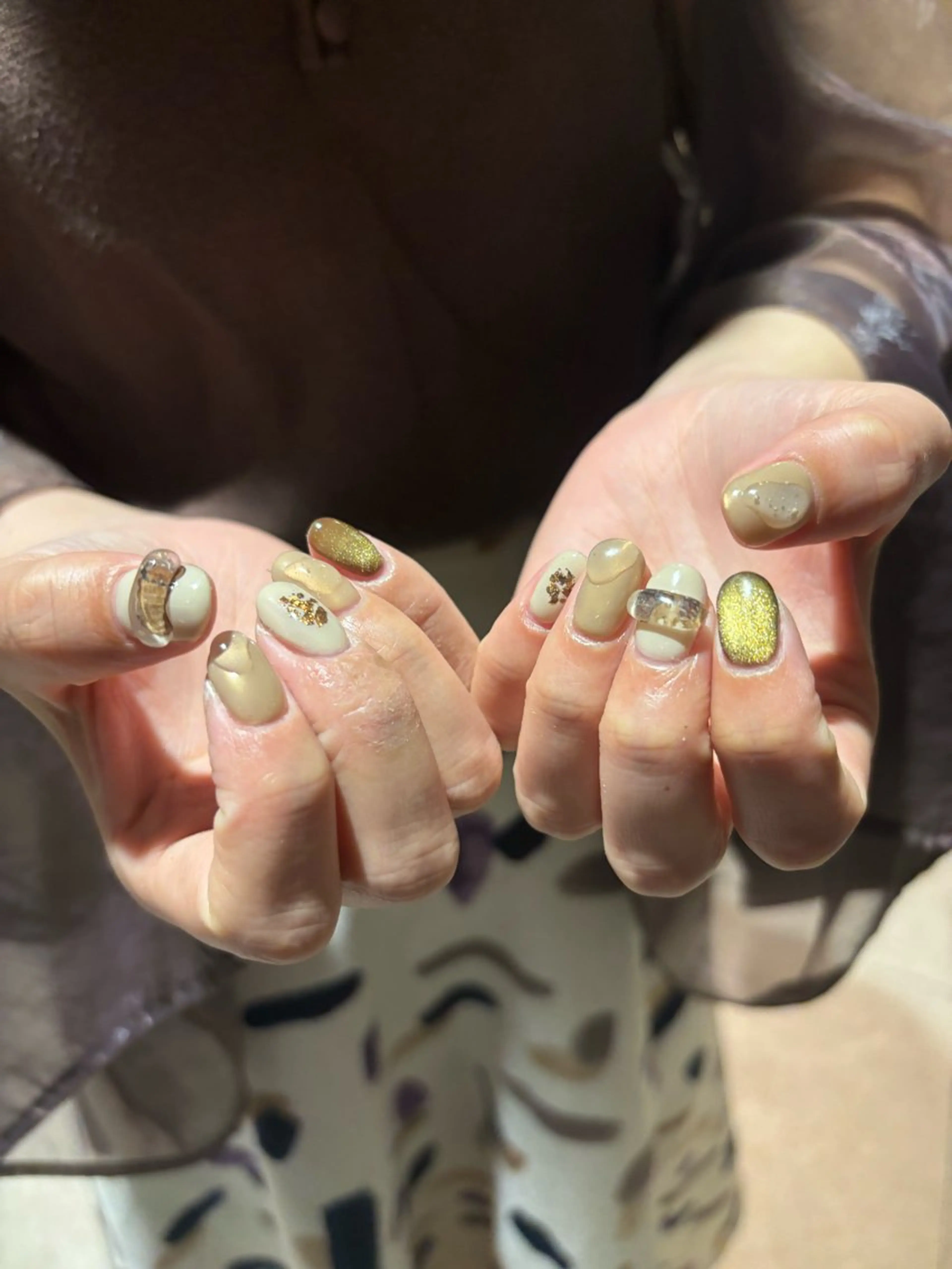 ネイル ハンドネイル ネイルサロンマーノ所属・mano Hanaのネイルデザイン