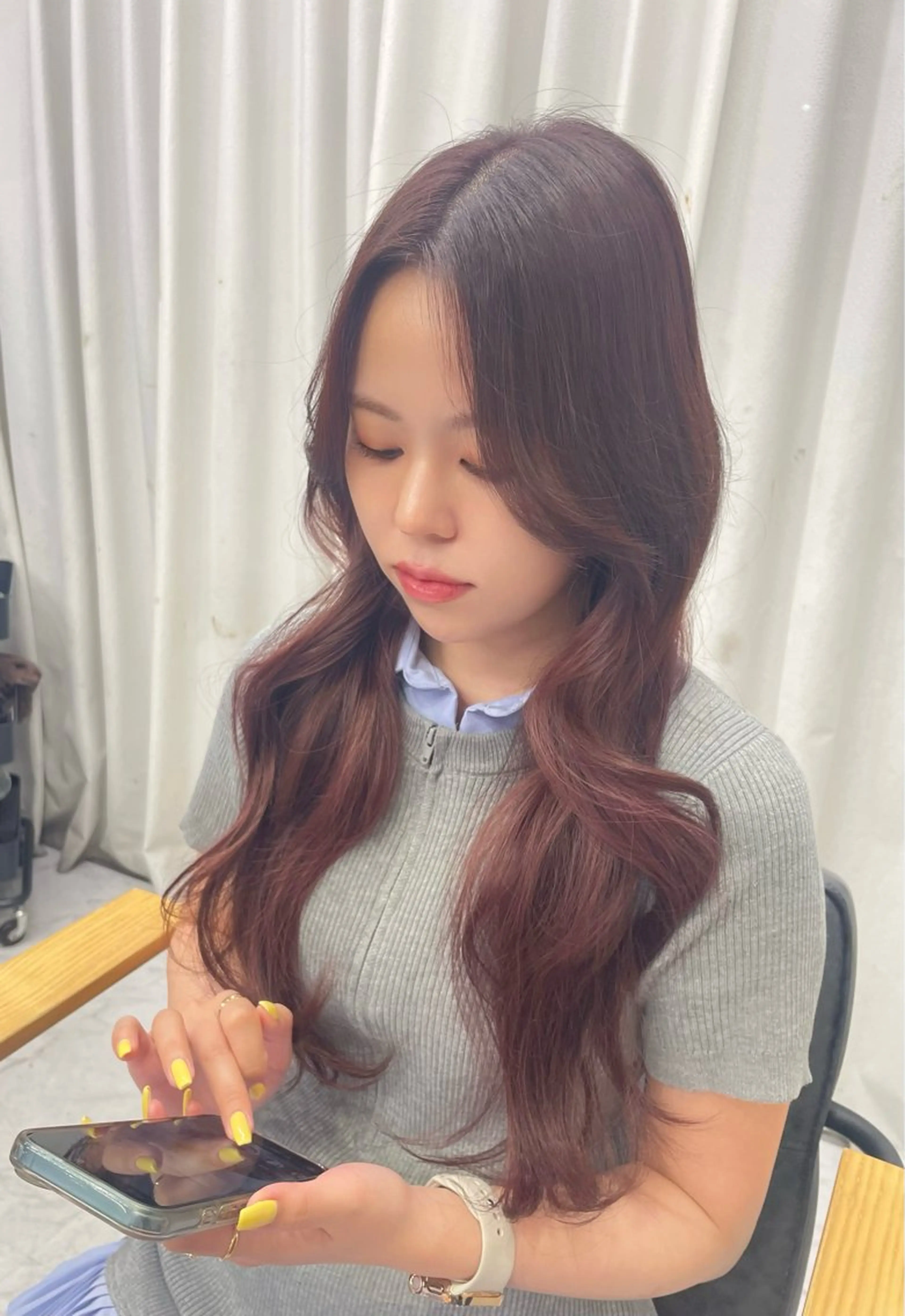 【潤いカラーケア】4stepトリートメント×カラーの写真