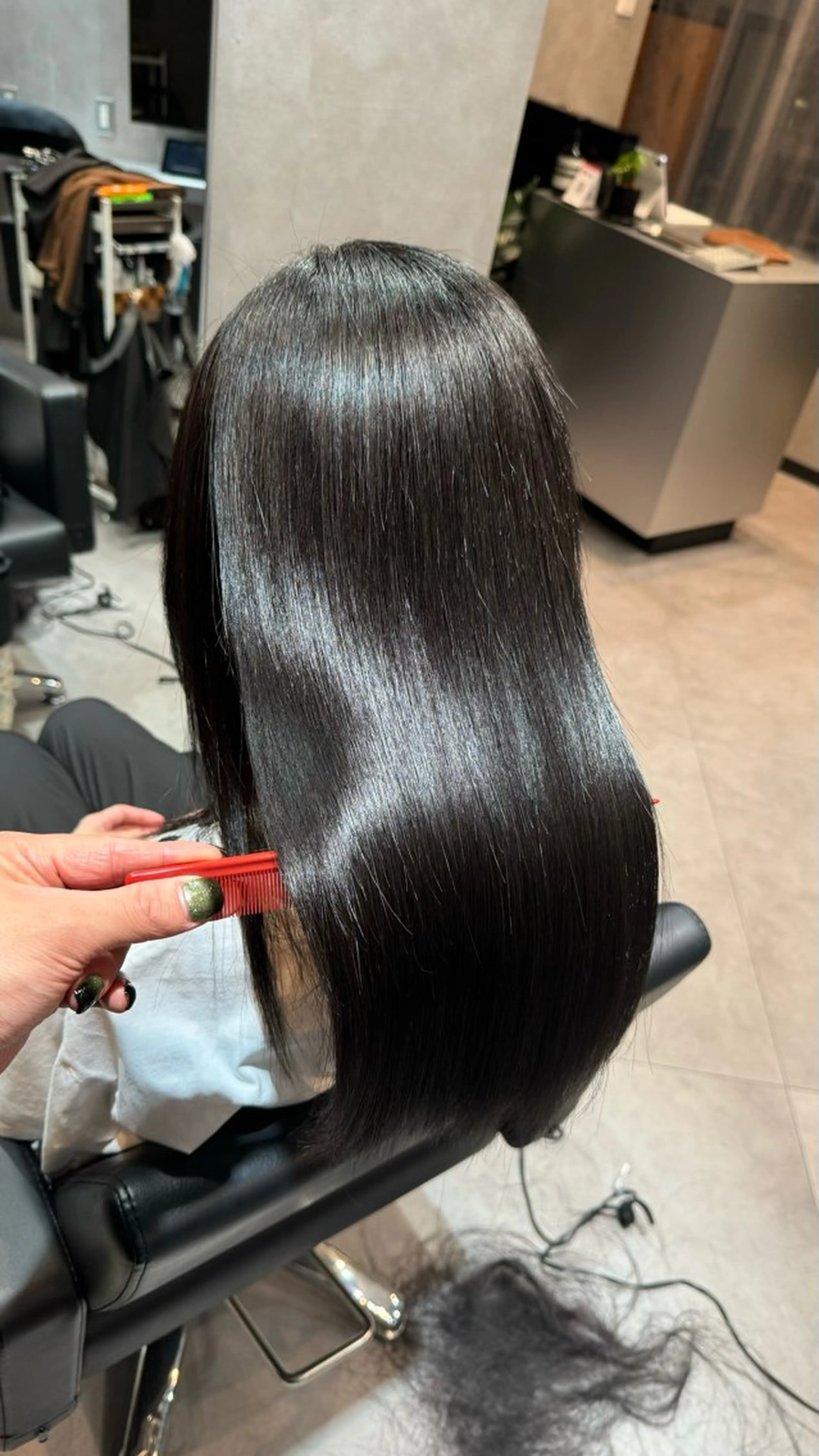 ロング トリートメント BUCKS所属・坂谷 BUCKS/縮毛矯正のヘアスタイル