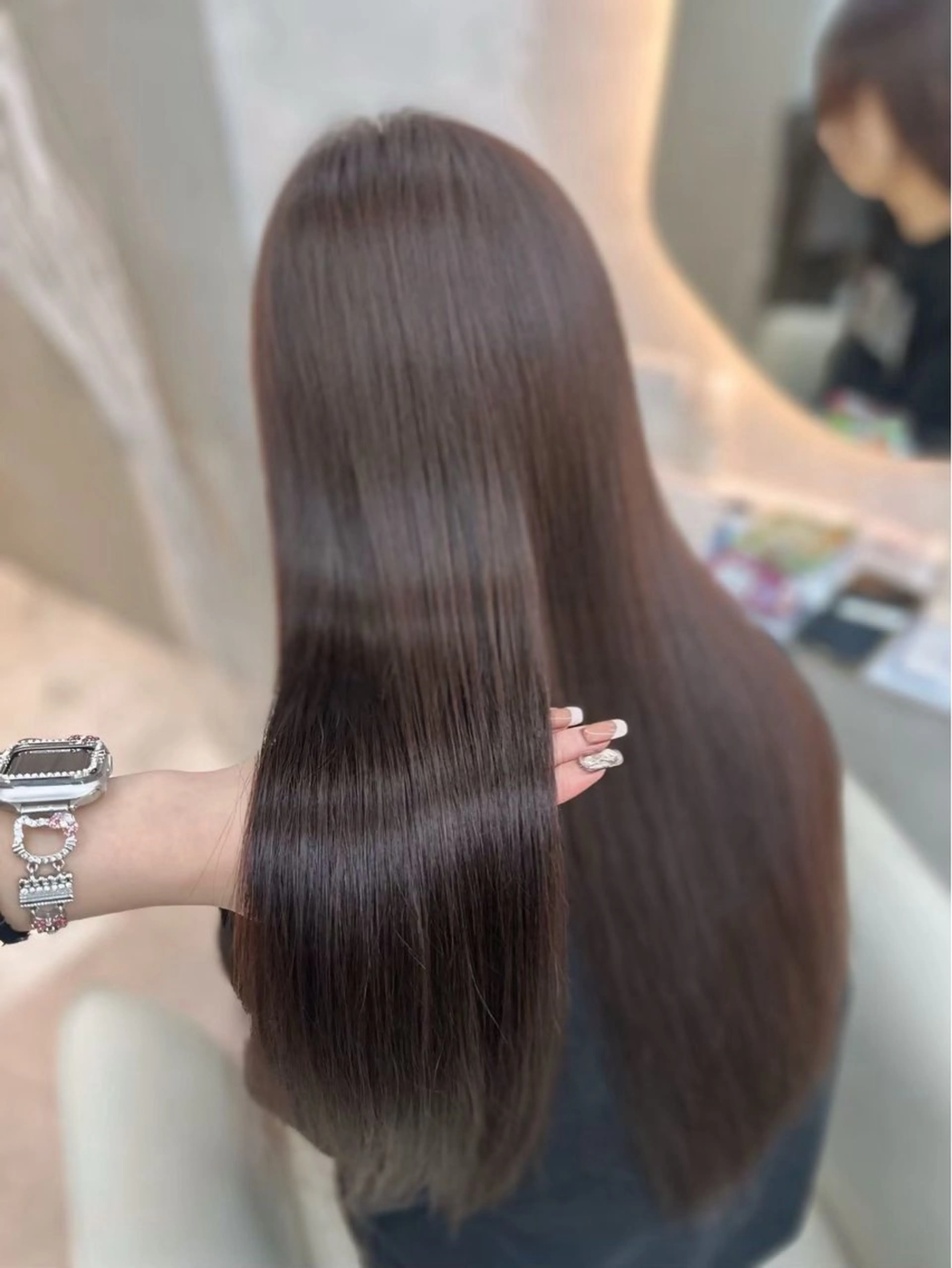 ロング カラー ヘアカラー 🎀asumi/大宮 /ブリーチモデル🎀のヘアスタイル