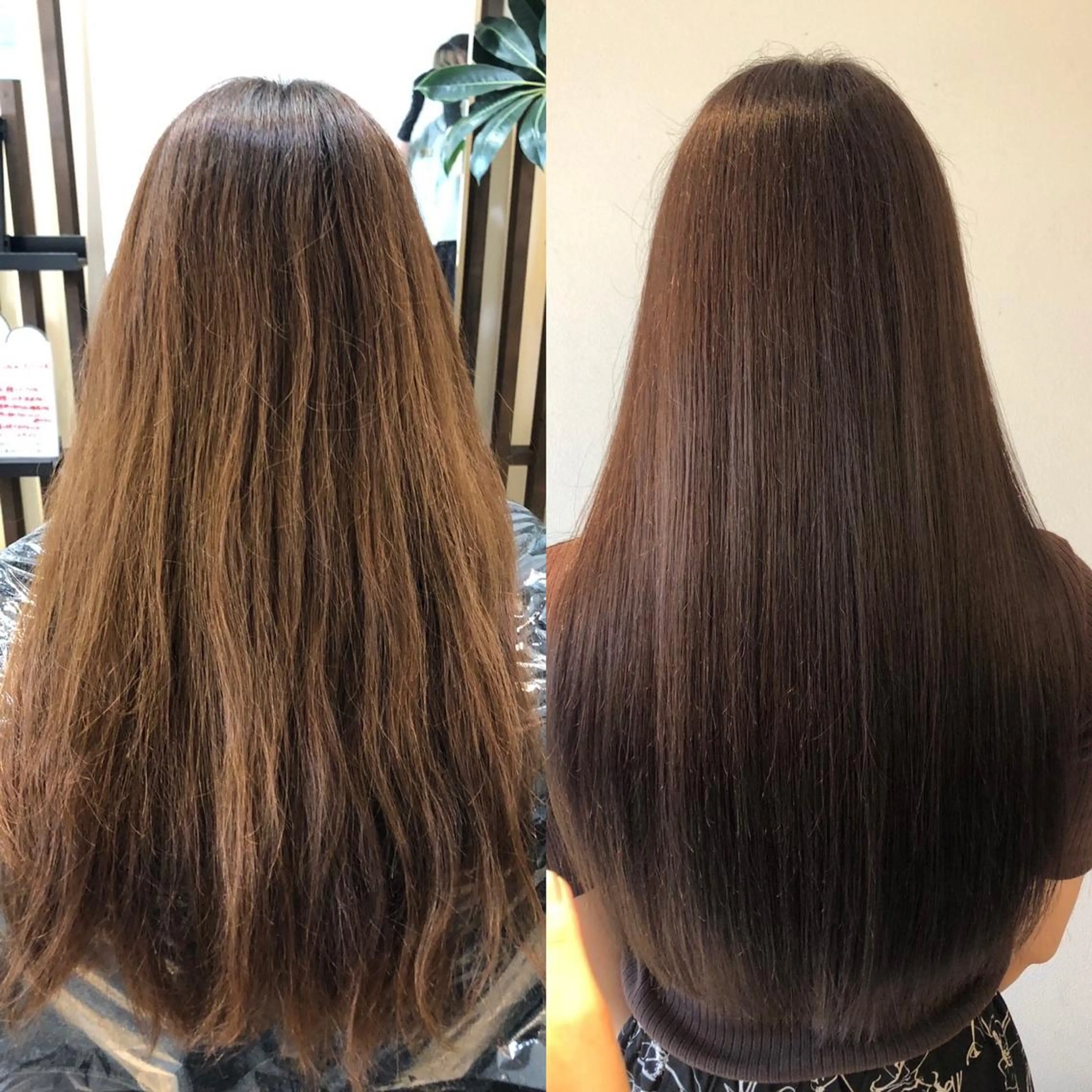 ロング 縮毛矯正 トリートメント ヘアーデザイン arのヘアスタイル