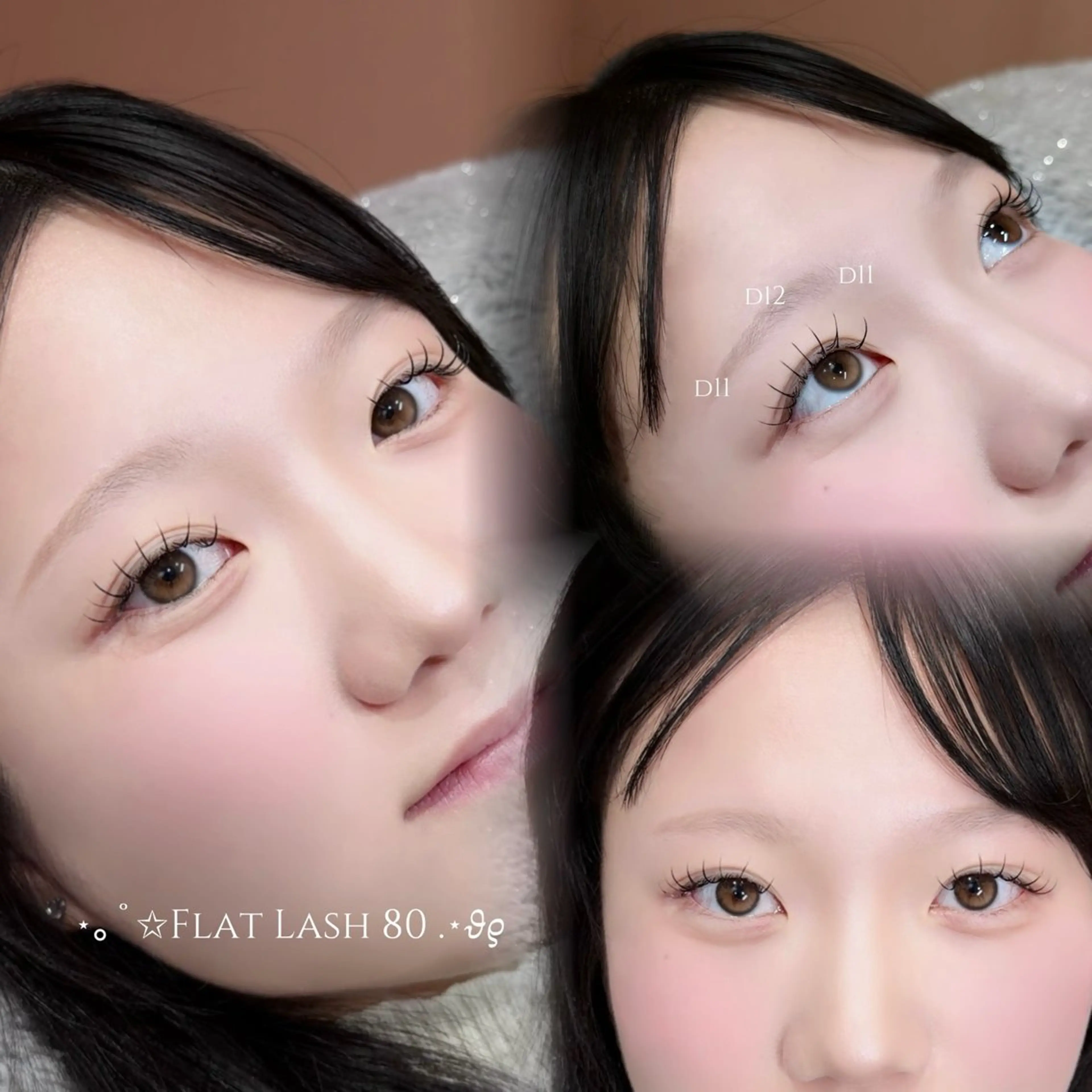 マツエク・マツパ Rien Lash mia🎀のマツエク・マツパデザイン