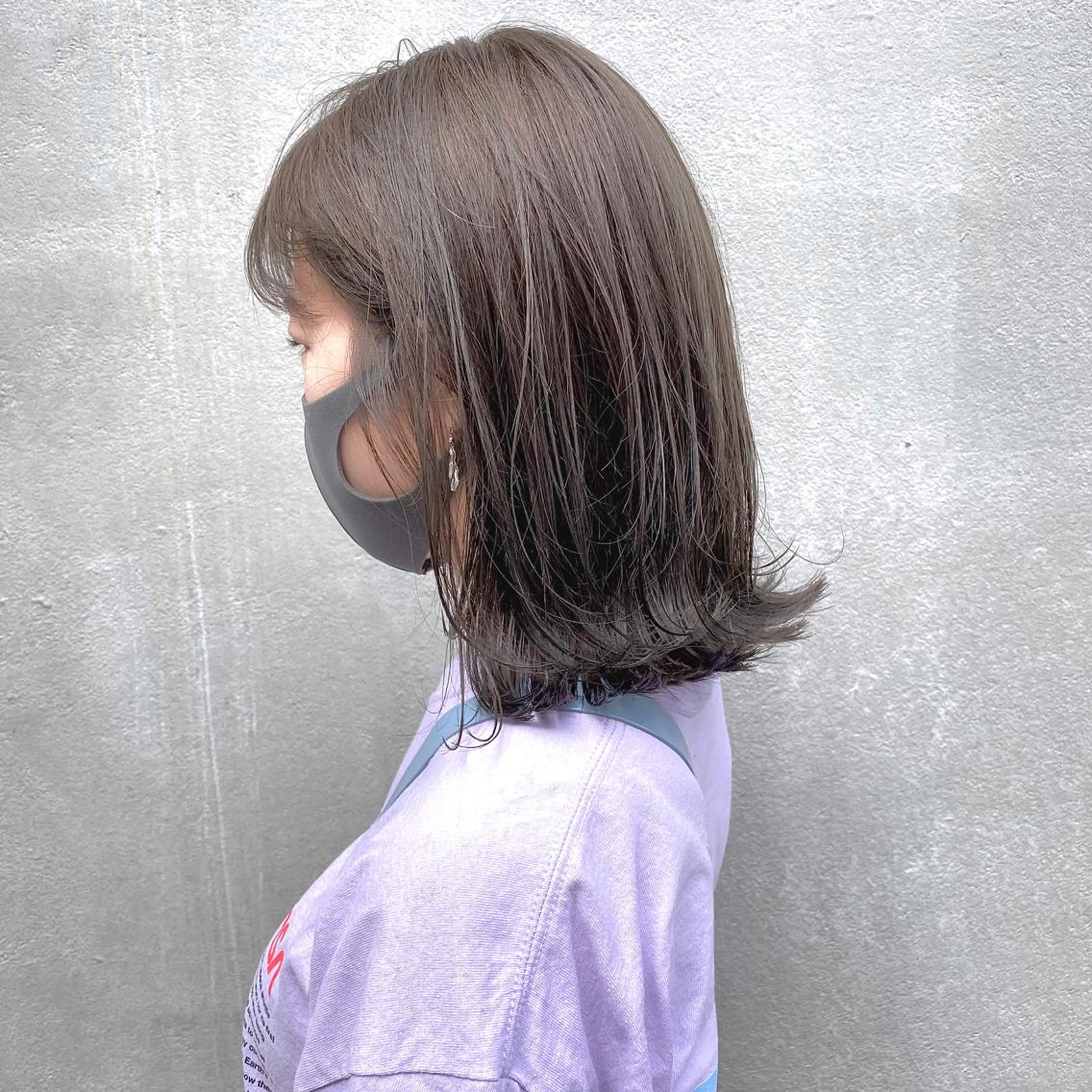 ミディアム カラー ヘアアレンジ カット ヘアカラー トリートメント ヘッドスパ 【ダメージレス施術】 【透明感】北村 拓也のヘアスタイル