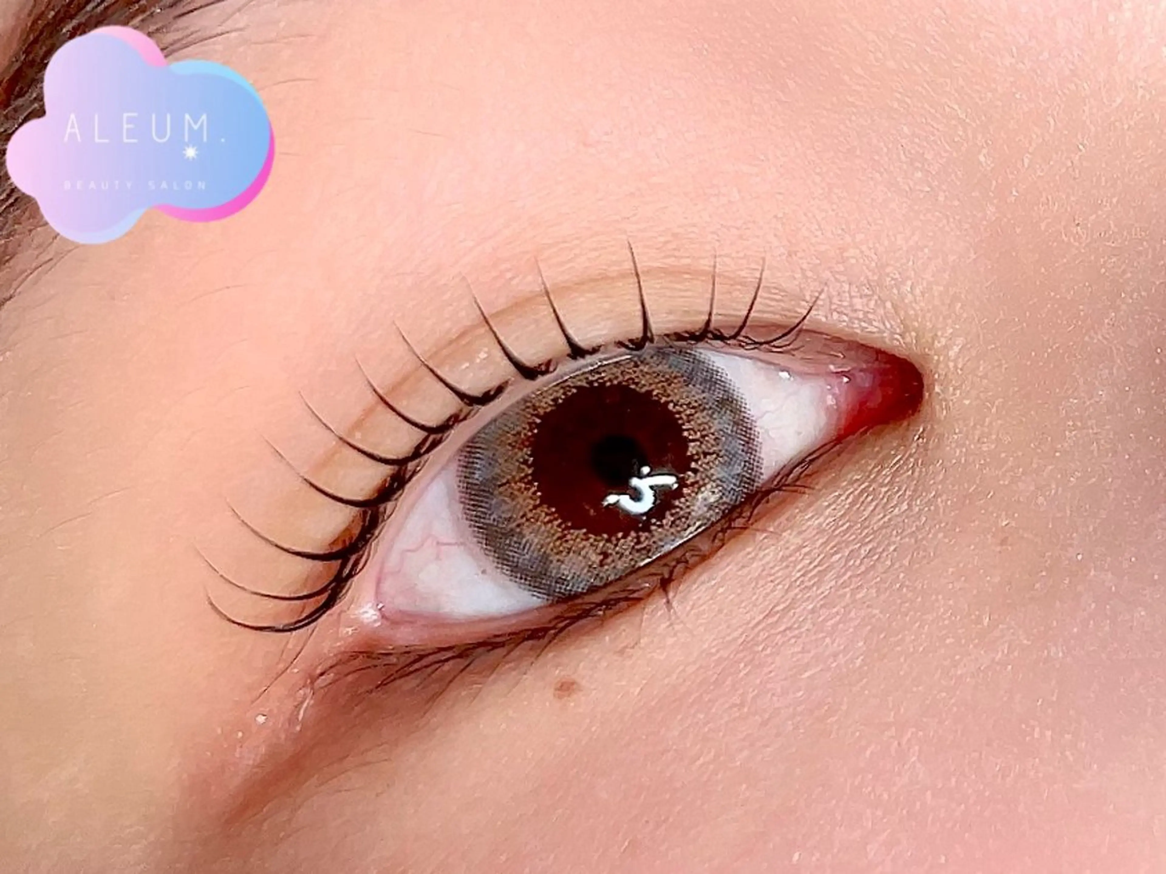マツエク・マツパ 一重×まつ毛パーマ 🌈ALEUM.🌈 アルムのマツエク・マツパデザイン