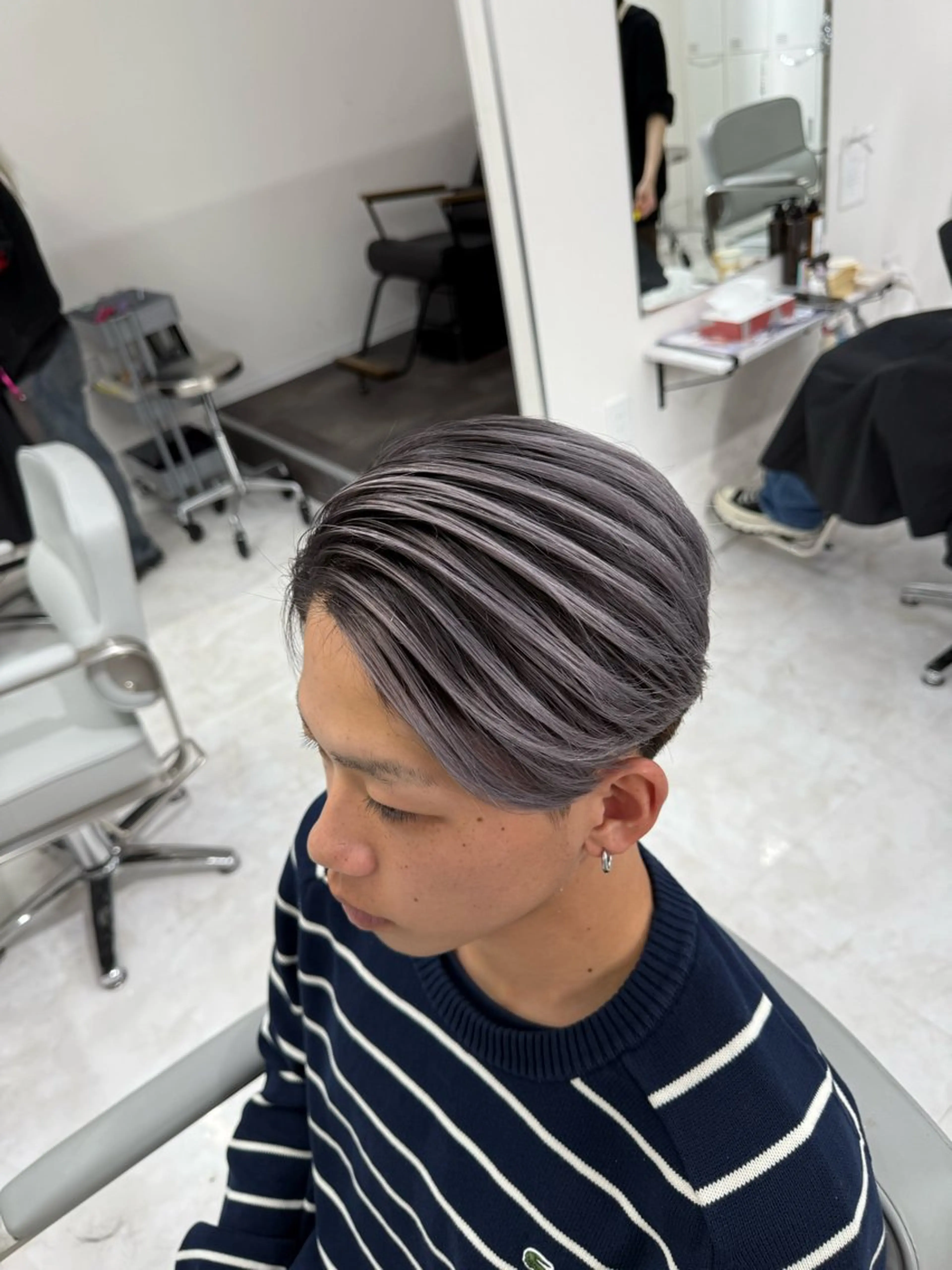 カラー メンズ カット ヘアカラー ヘアセット 【バレイヤージュ】 🔥メンズRYUTAのヘアスタイル