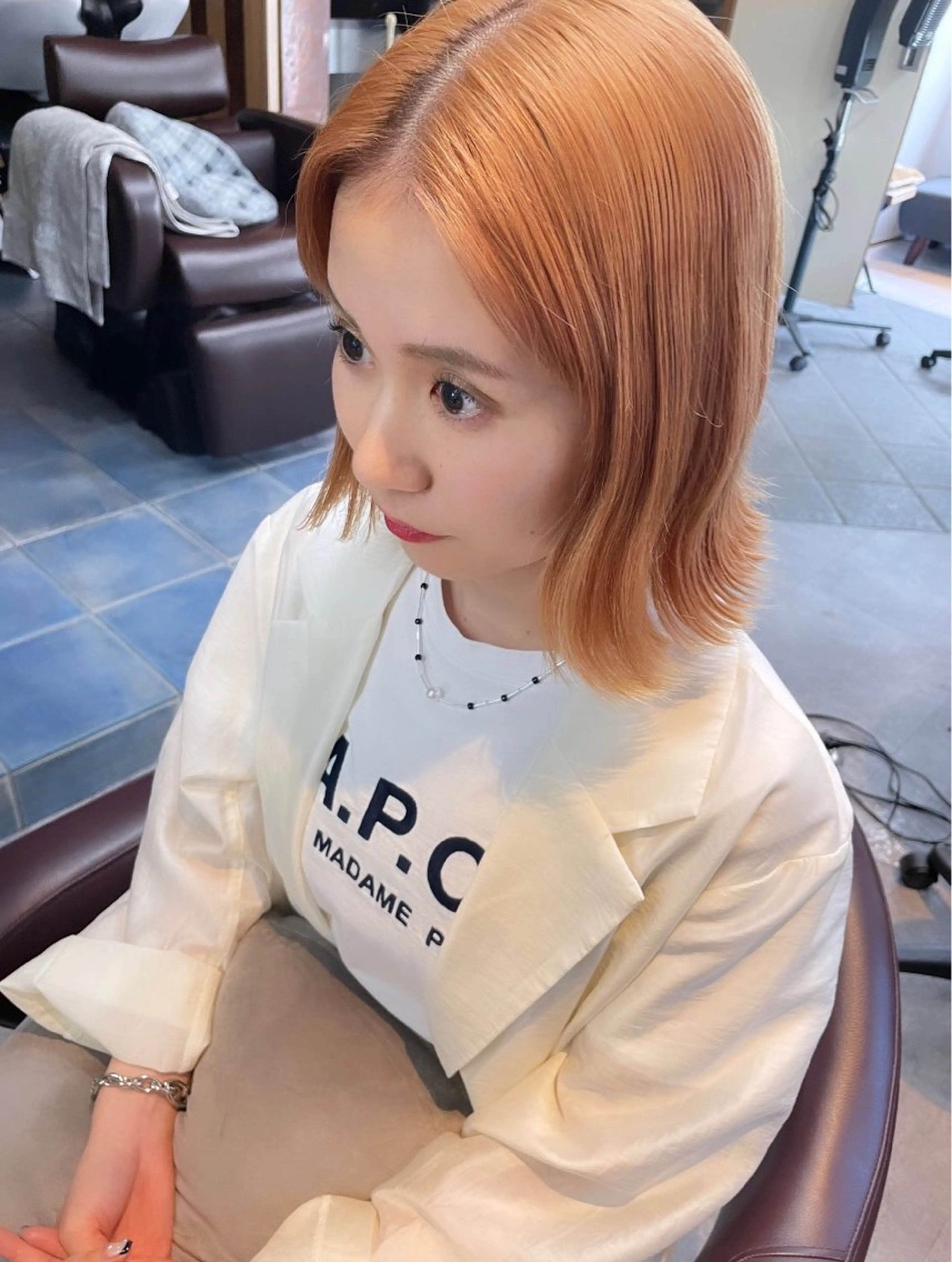 ミディアム 絹村 健人のヘアスタイル