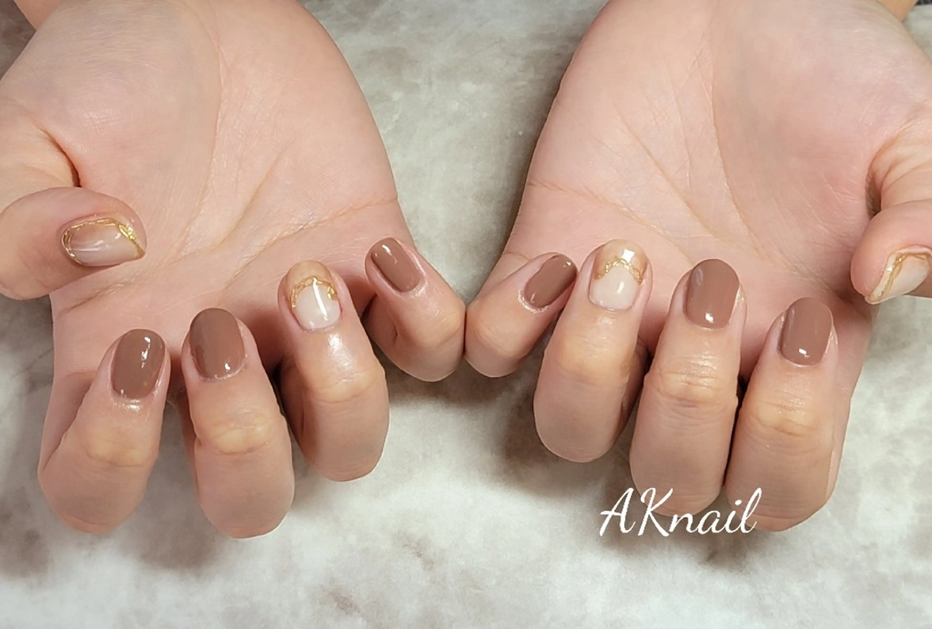 ネイル ネイル&巻き爪サロン 　AKnailのネイルデザイン