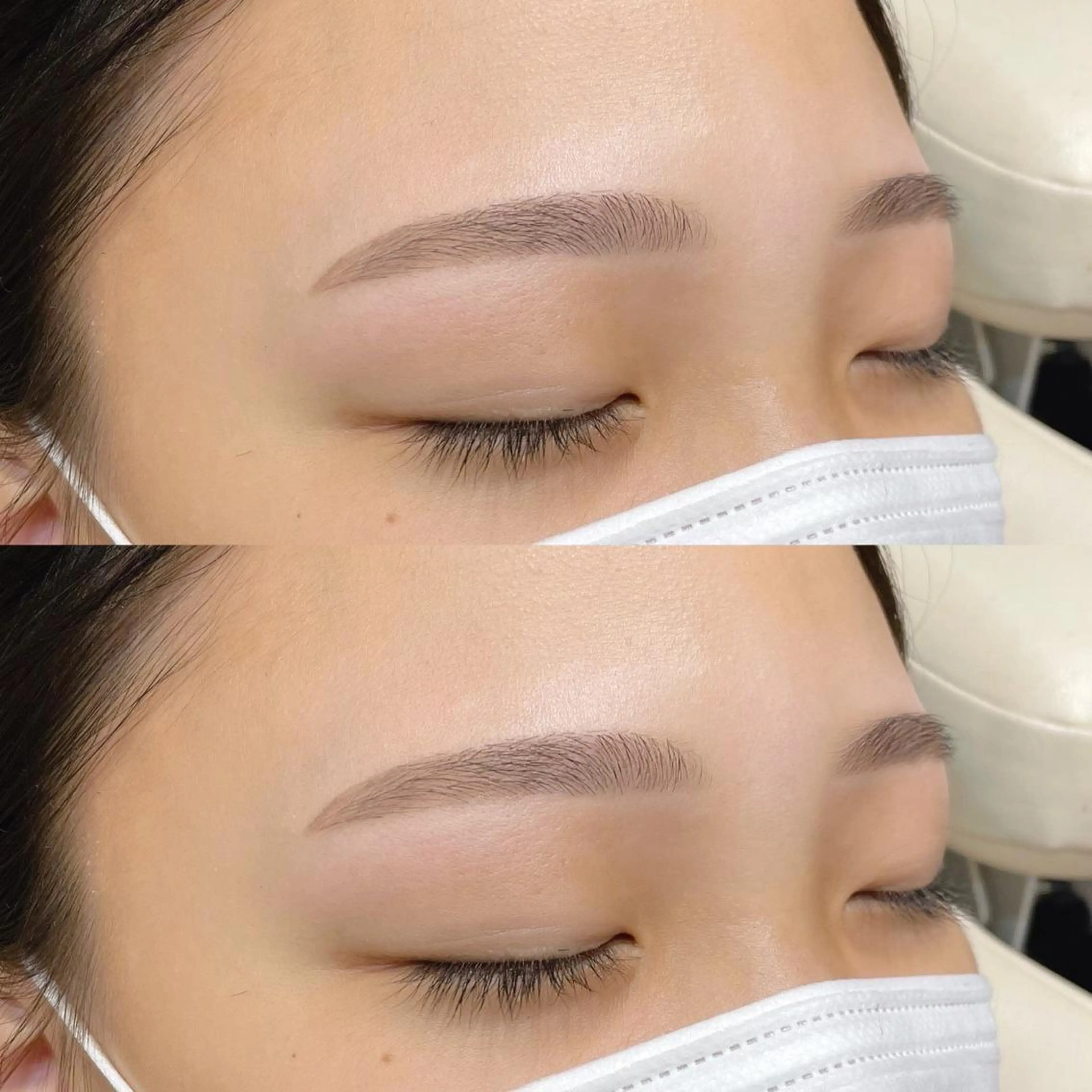 アイブロウ 中東 真子のヘアスタイル