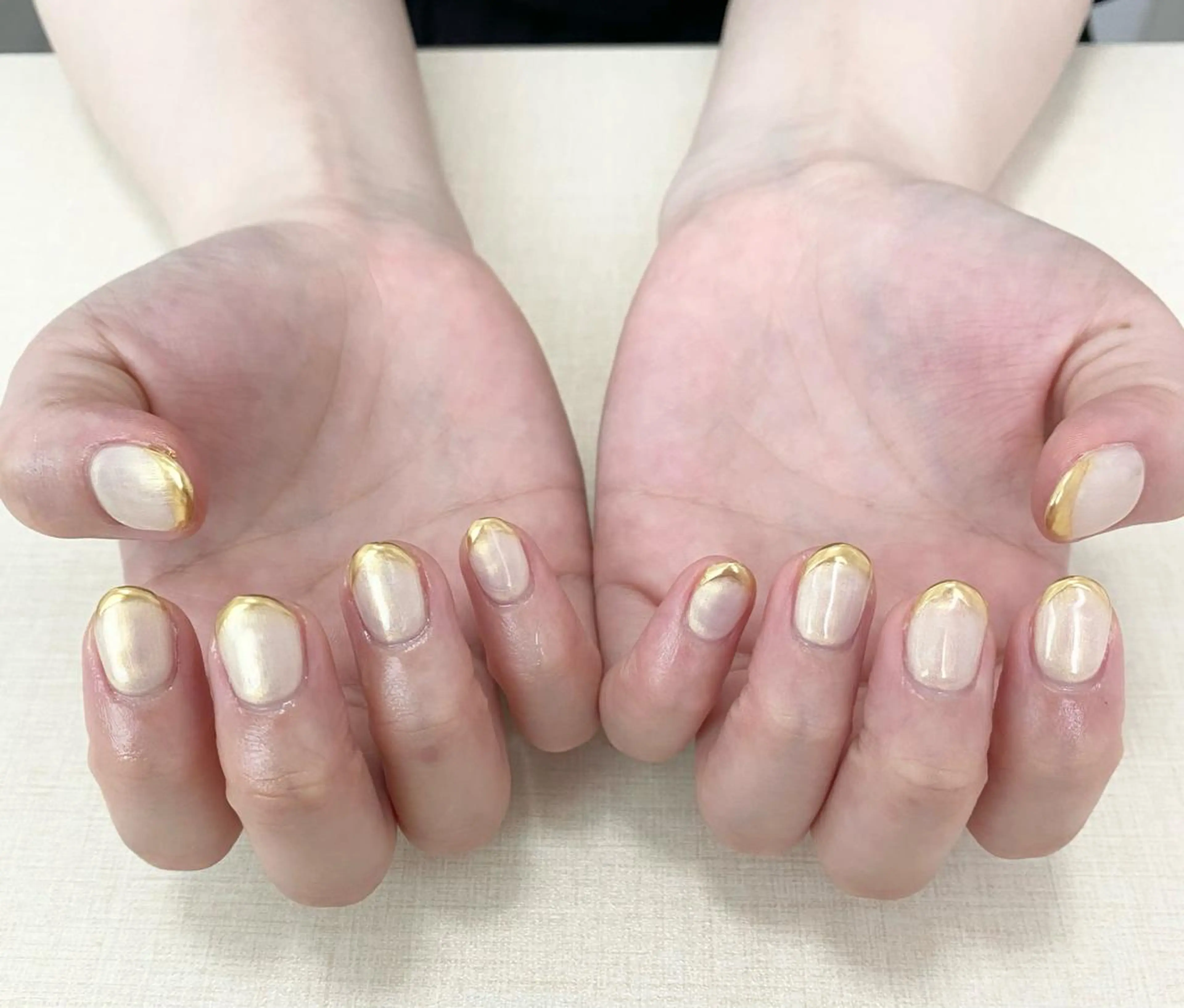 ネイル シンプルネイル ハンドネイル わたなべ さやかのネイルデザイン