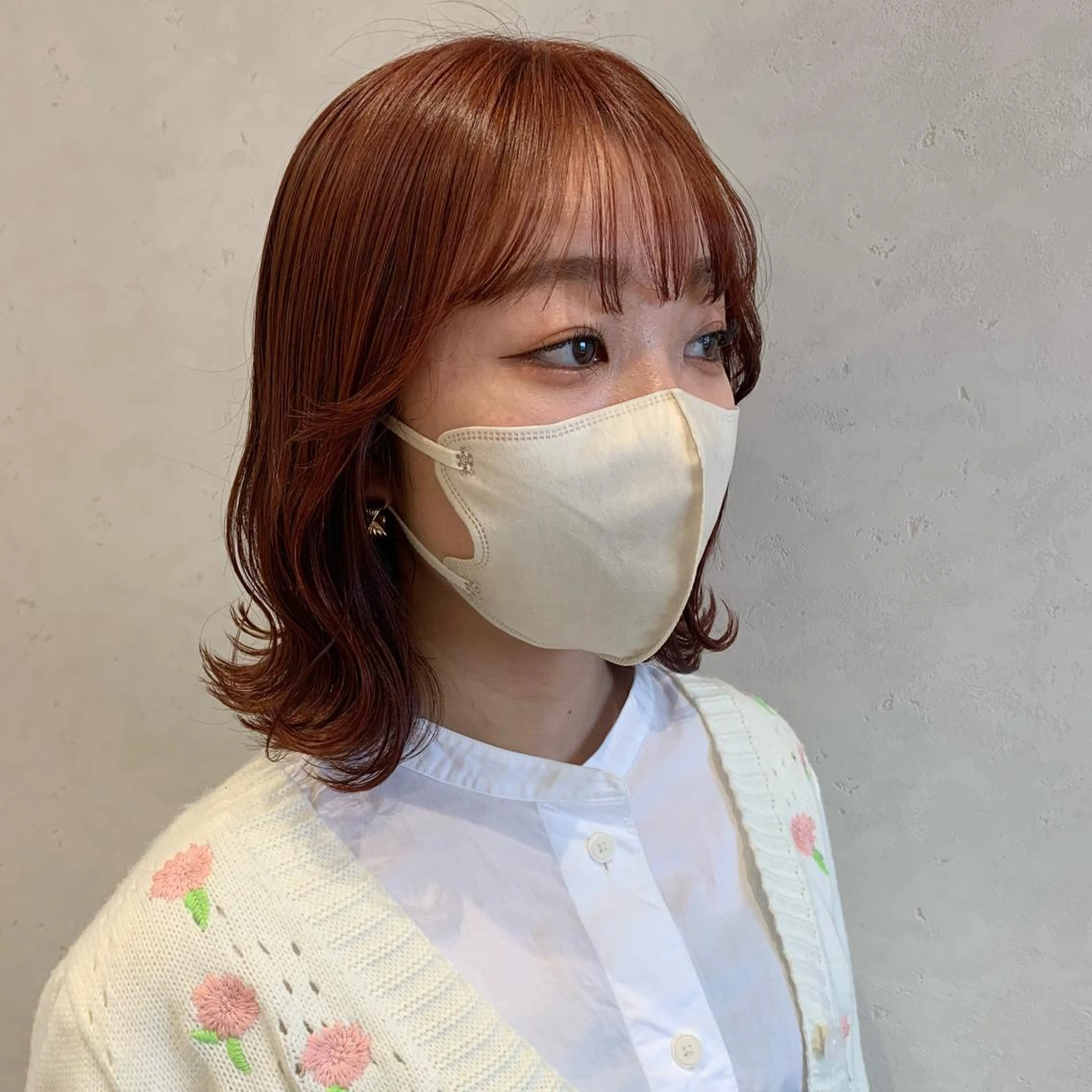 ミディアム カラー ヘアアレンジ ayumi🌈 インナーカラー🌈のヘアスタイル