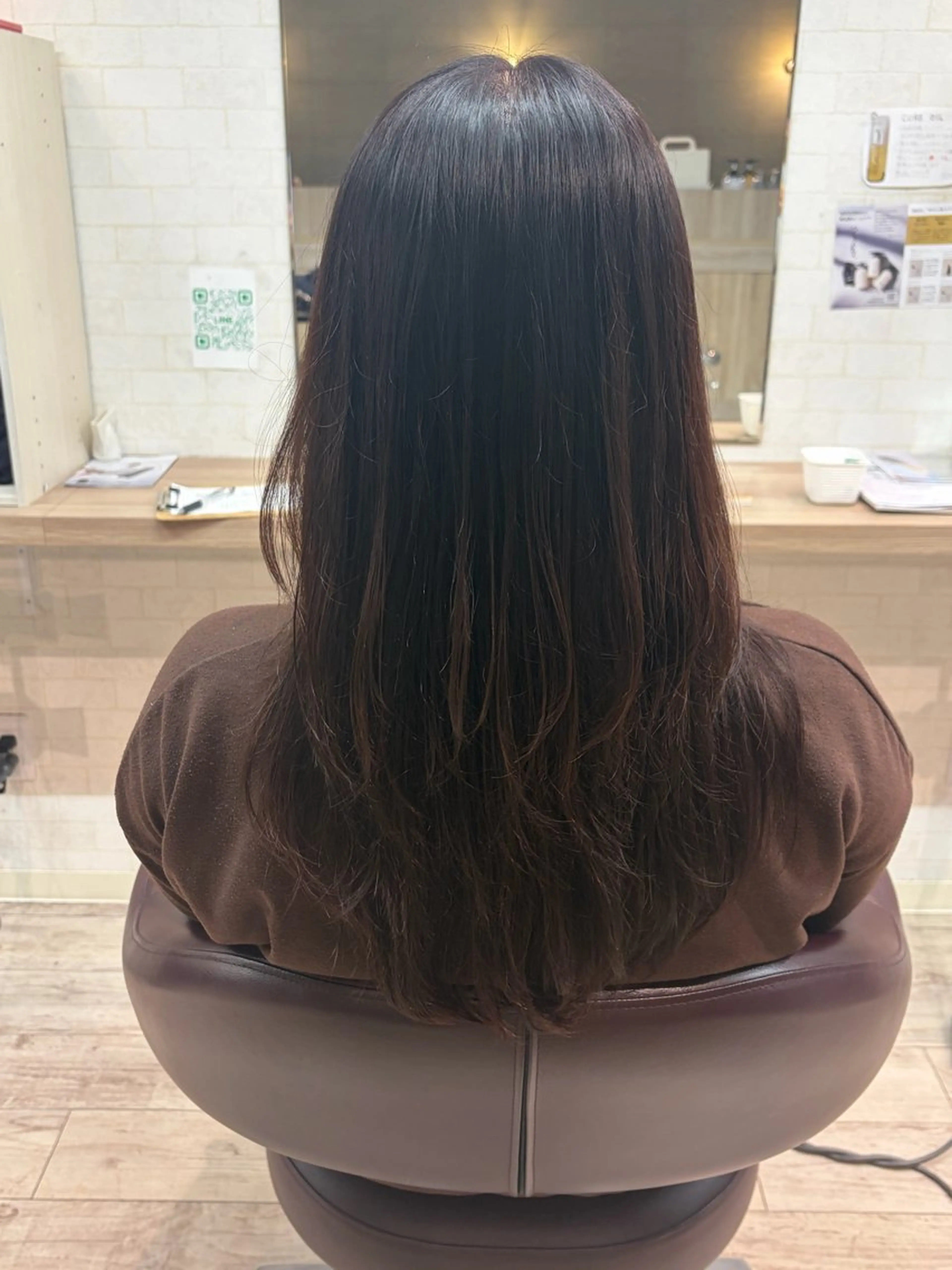 ロング カラー ブラウンカラー ヘアカラー SHAMPOOBOY COIFF1RST長崎所属・大賀 鈴のヘアスタイル