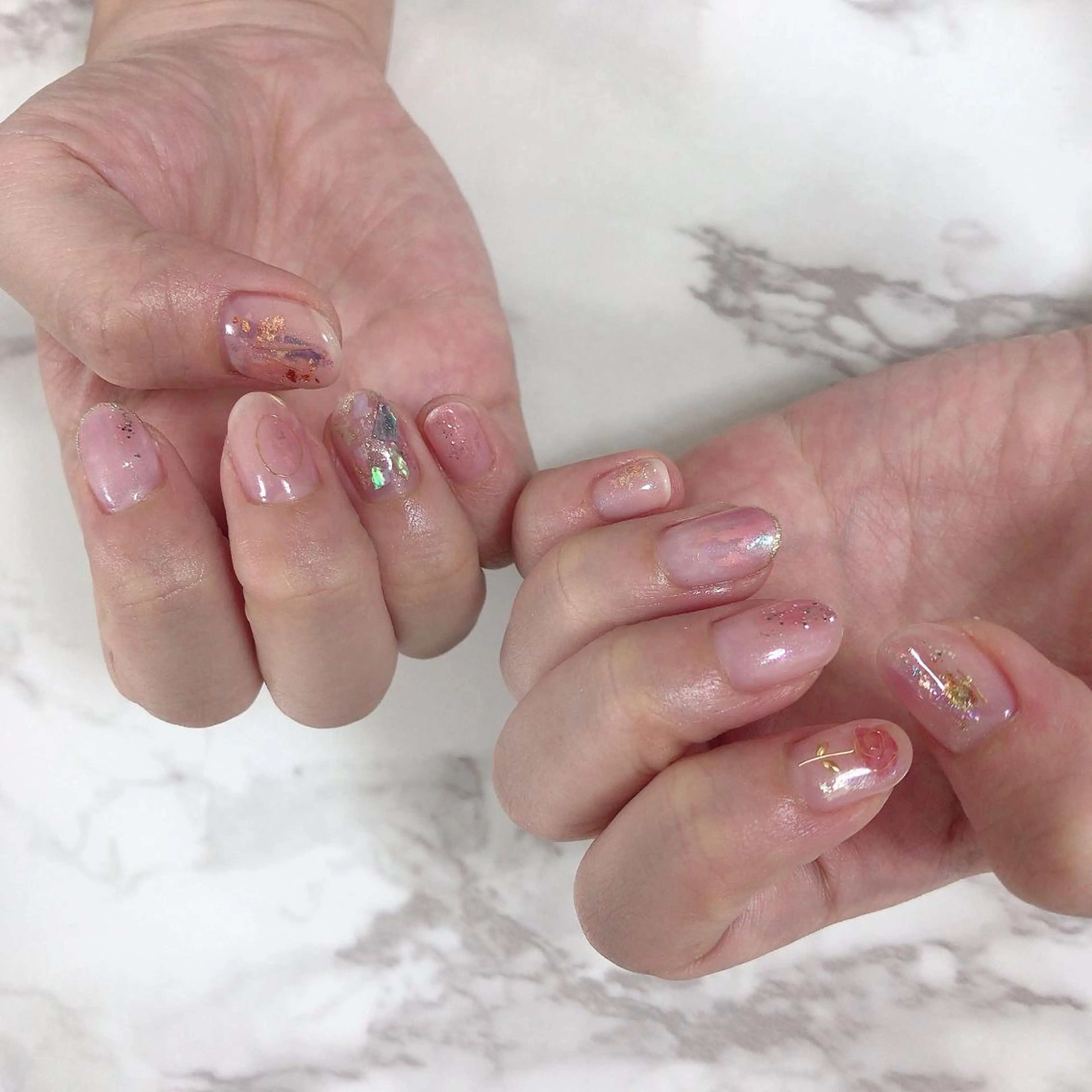 ネイル ニュアンスネイル SOL NAILのネイルデザイン