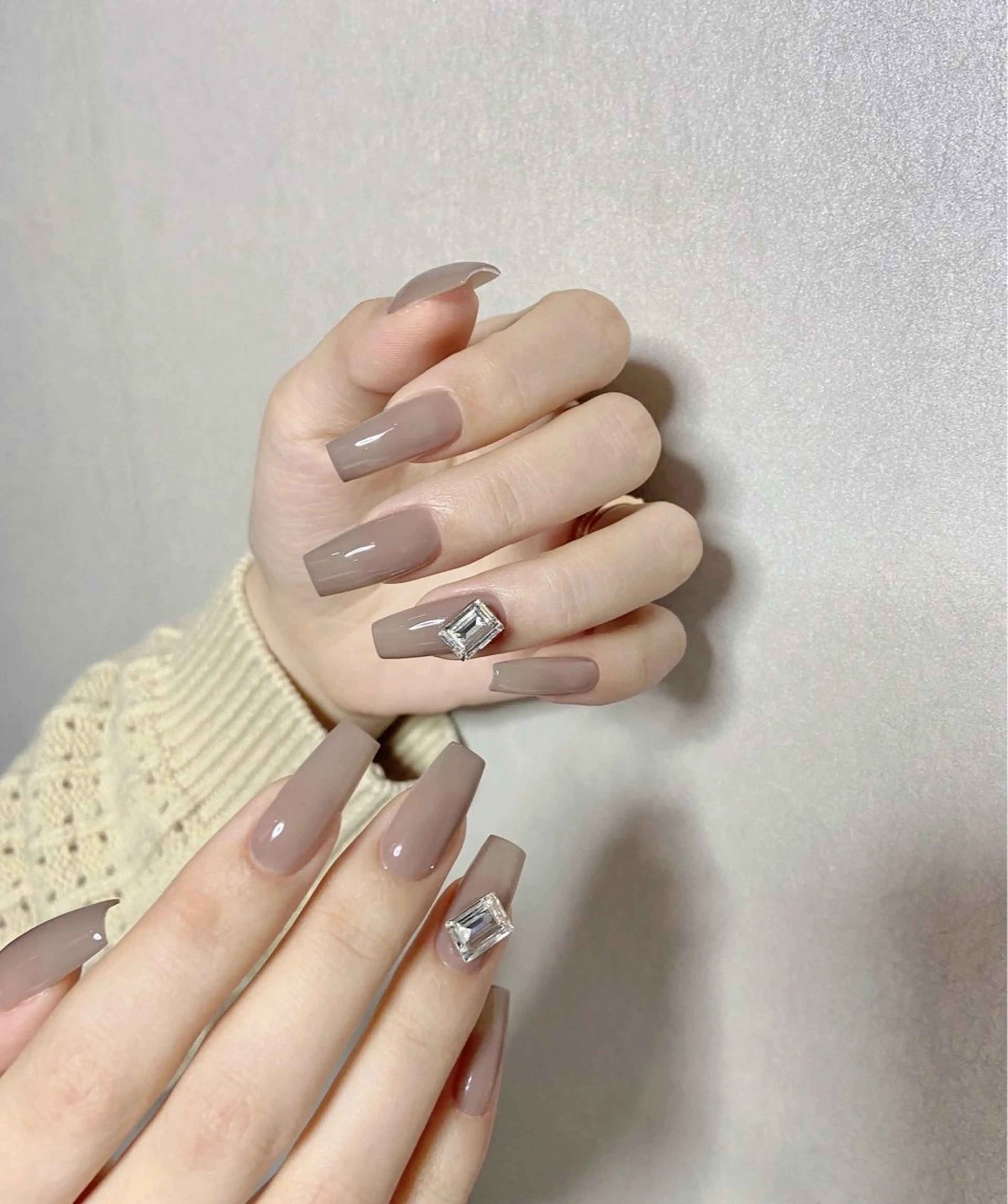 ネイル フラワーネイル フレンチネイル ジェルネイル ガラスフレンチ ハート ハンドネイル BabyYouMi nailのネイルデザイン