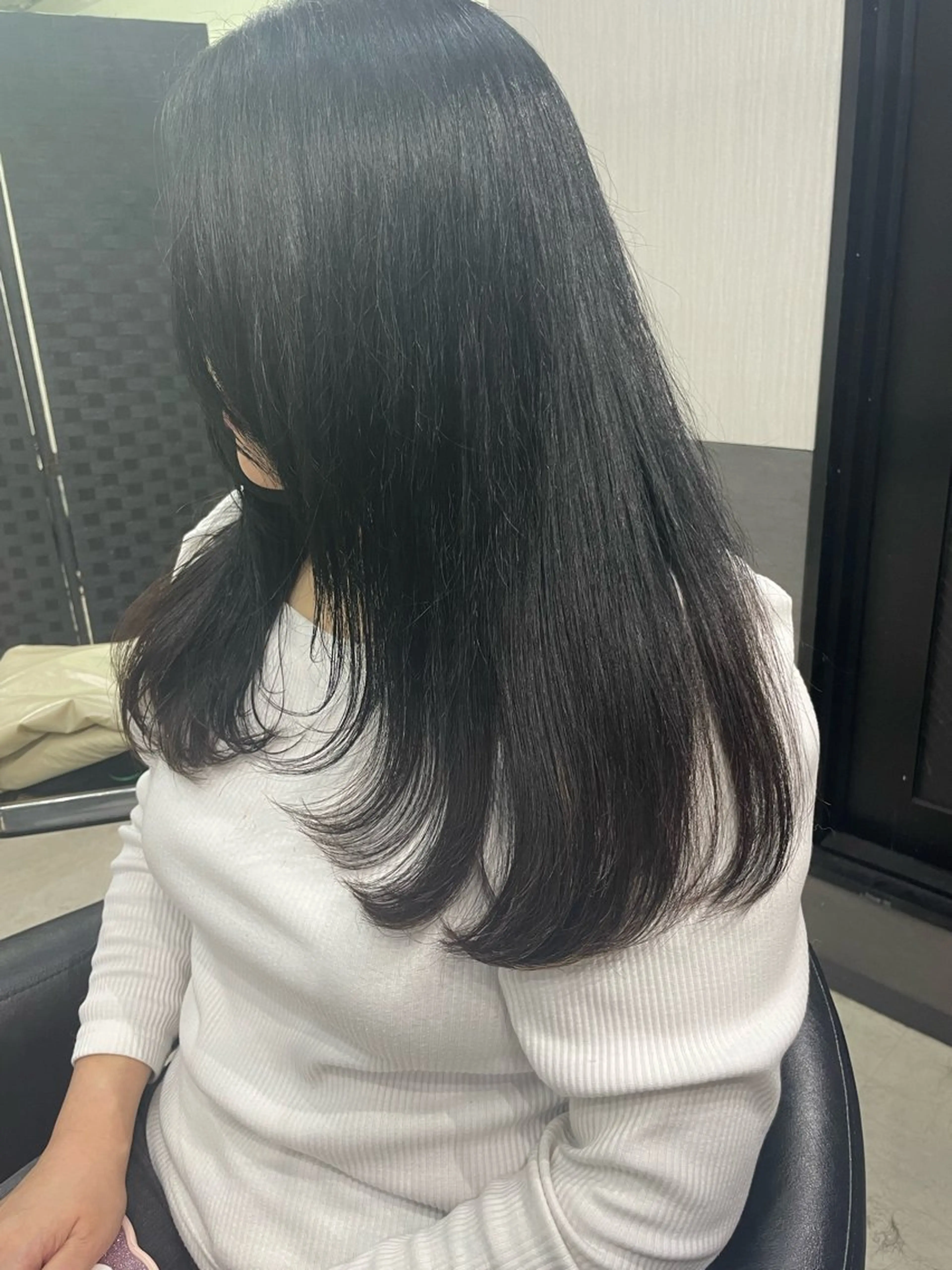 ロング s mのヘアスタイル