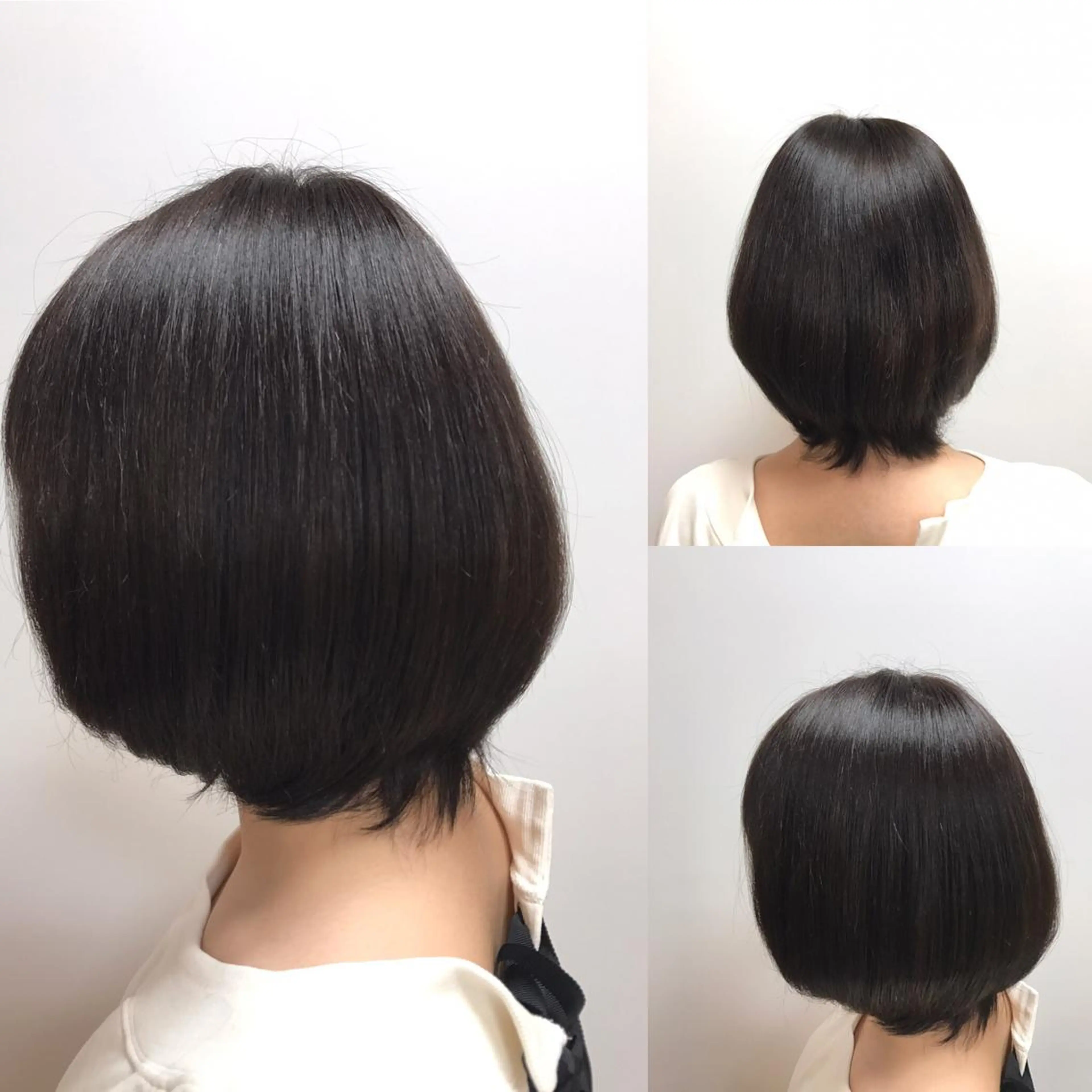 ミディアム カラー 縮毛/レイヤー 韓国/橋口のヘアスタイル