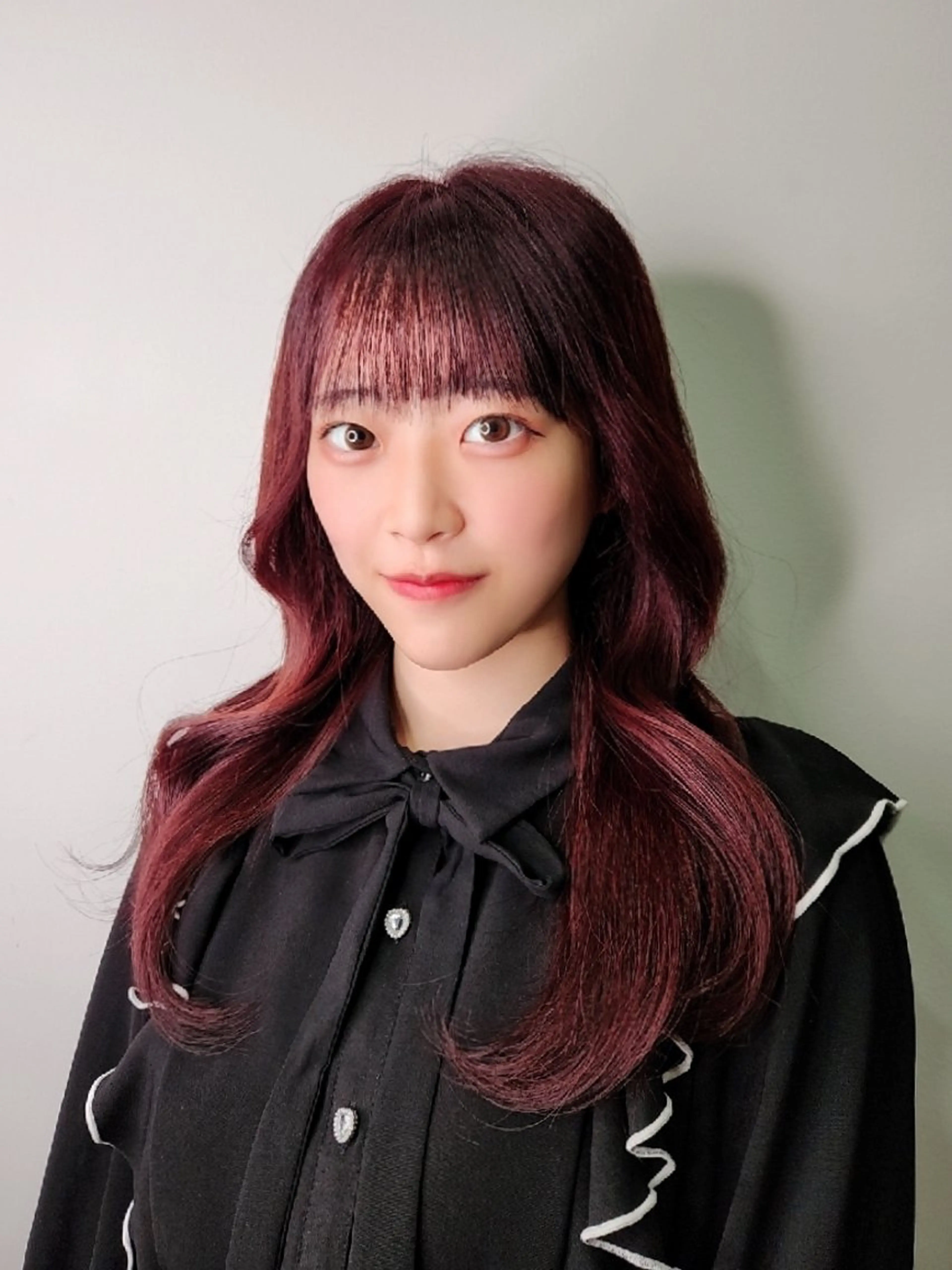 セミロング カラー カット ヘアカラー トリートメント Nanako。/韓国 ヘア/顔周りカットのヘアスタイル