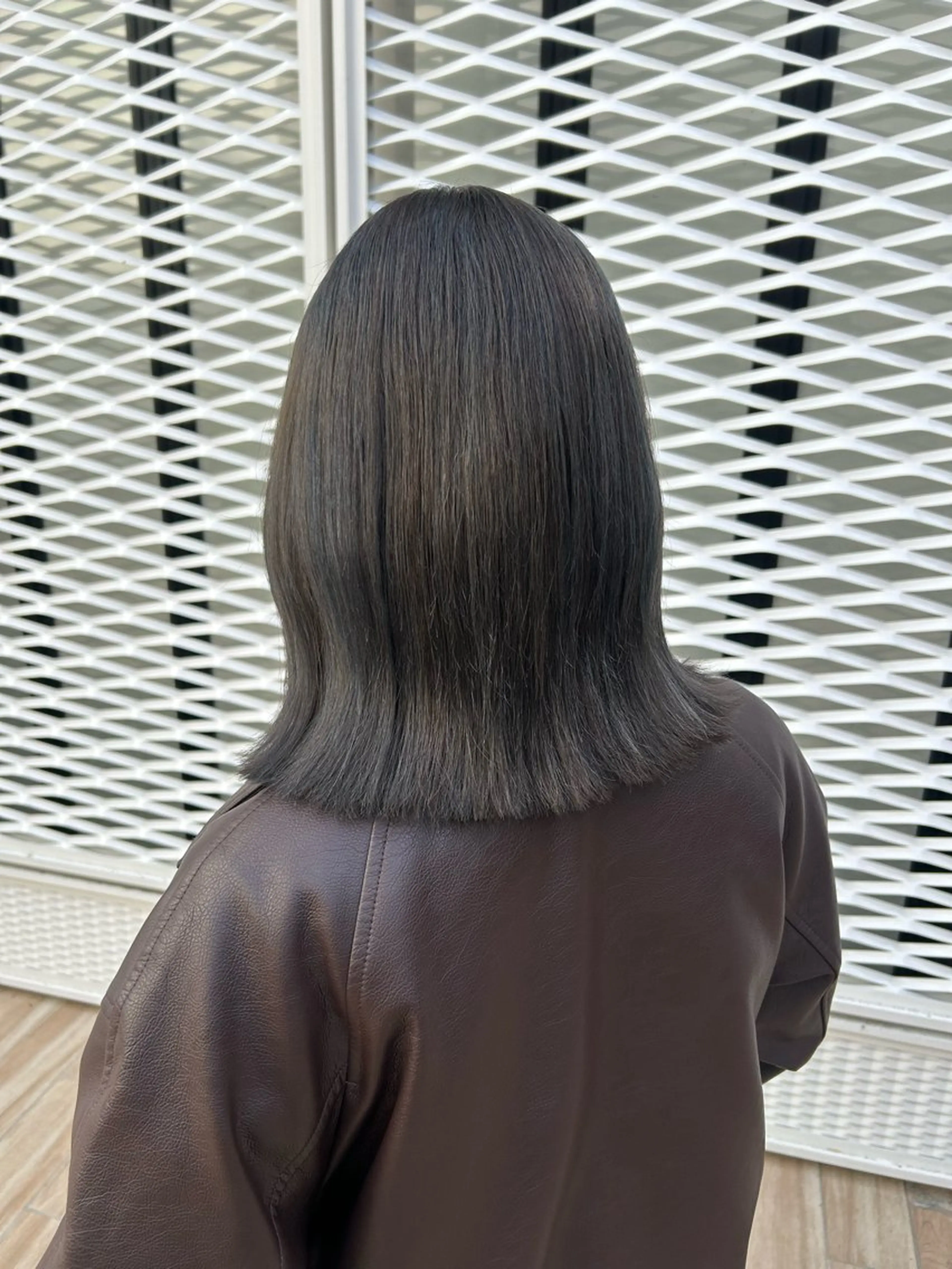 ミディアム カラー ヘアアレンジ カット ヘアカラー トリートメント yuka .のヘアスタイル