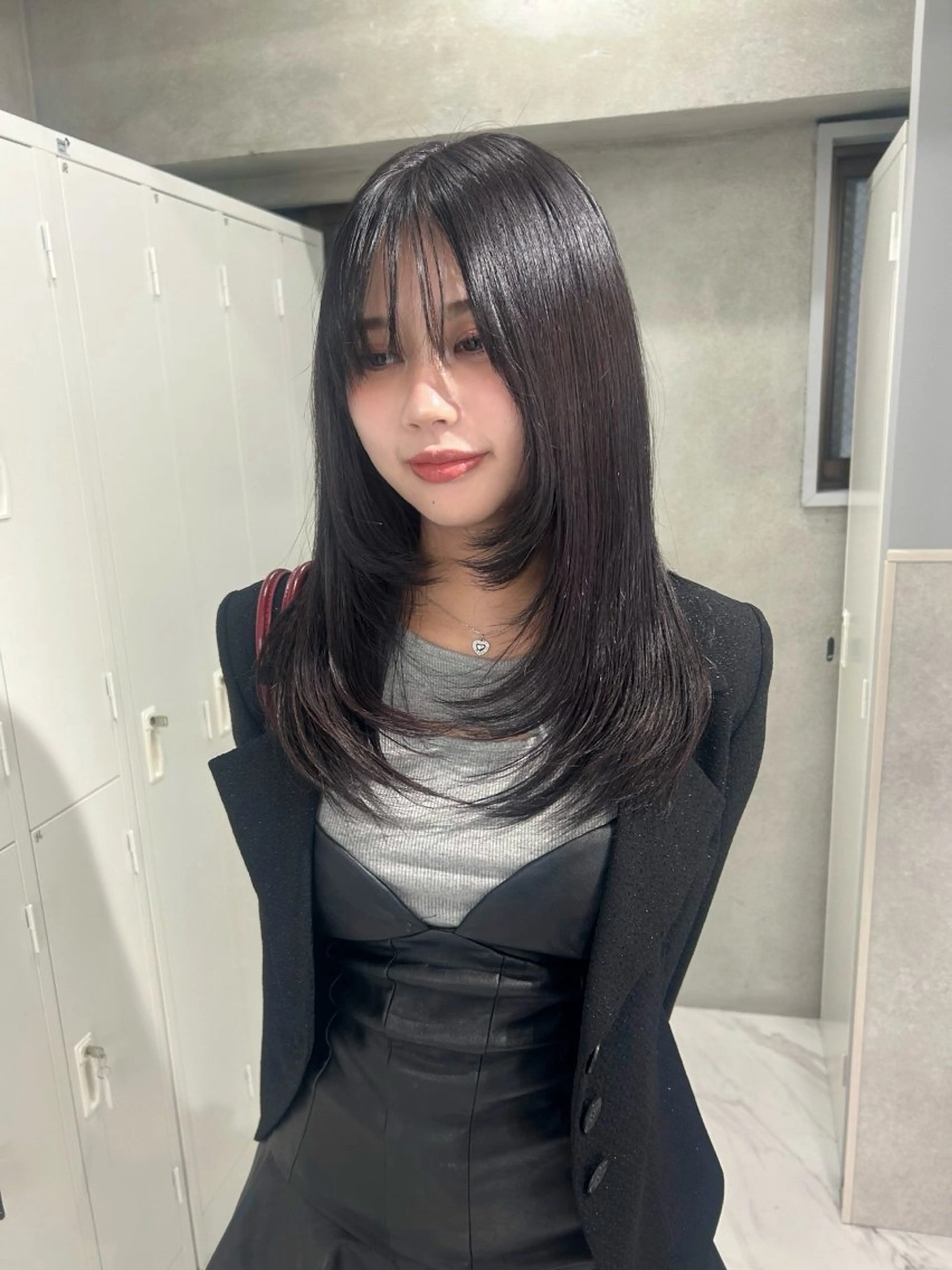 カラー ヘアカラー ️💜akari💜 ハイトーン/レイヤーのヘアスタイル