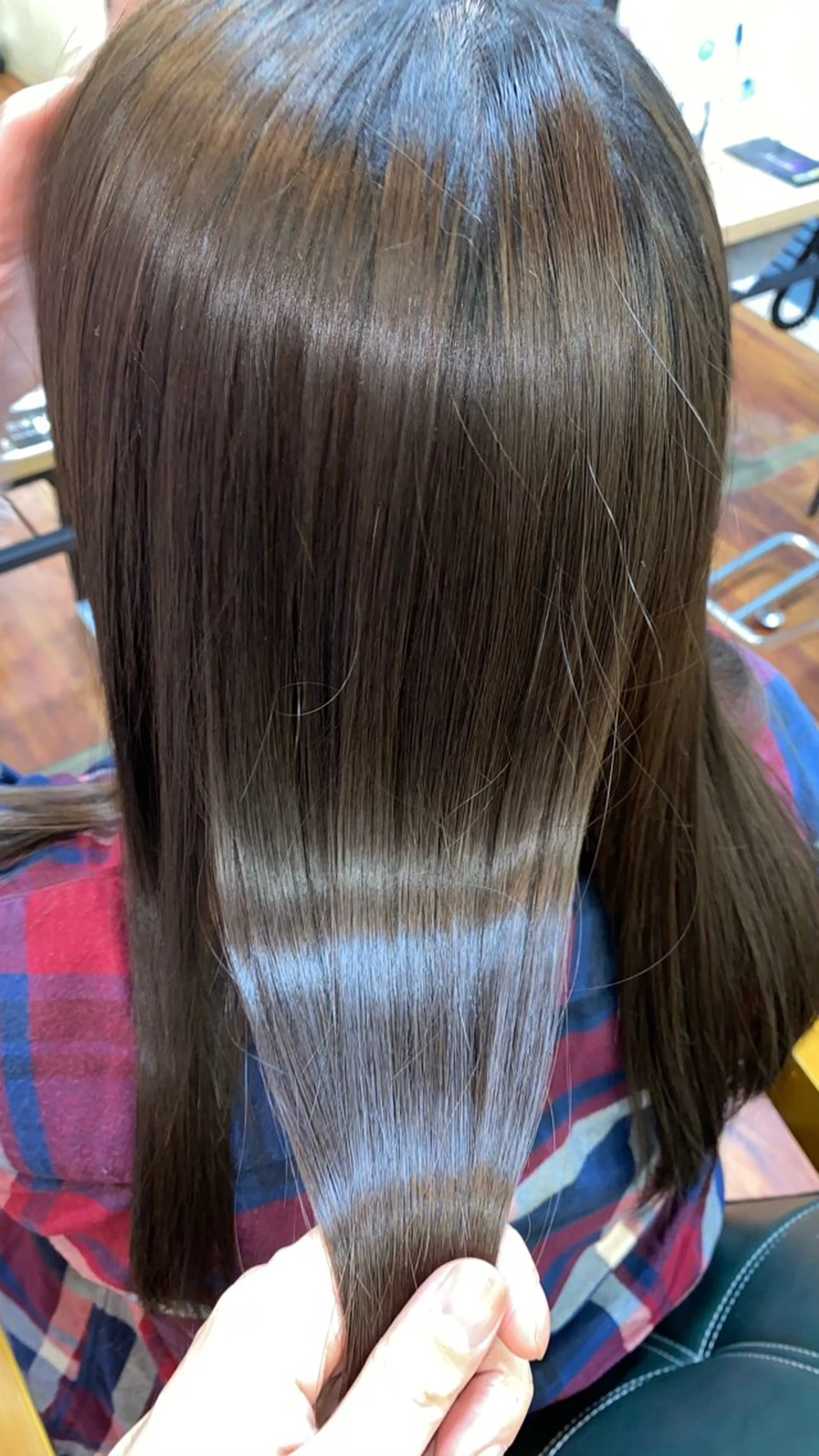 ロング 低ダメージカラー/ 髪質改善/粟田翔太のヘアスタイル