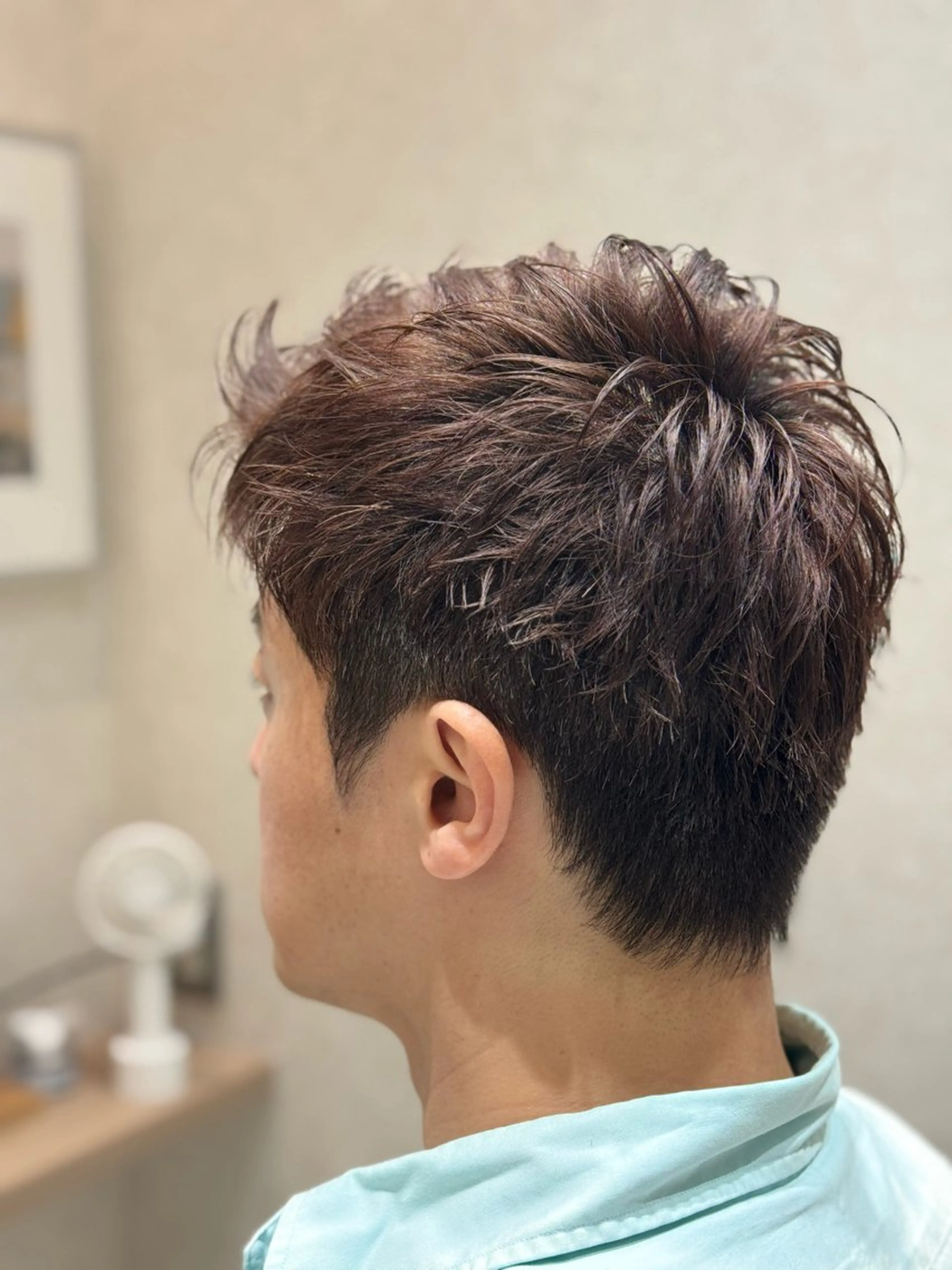 ショート カラー メンズ メンズヘア特化 廣田和也のヘアスタイル