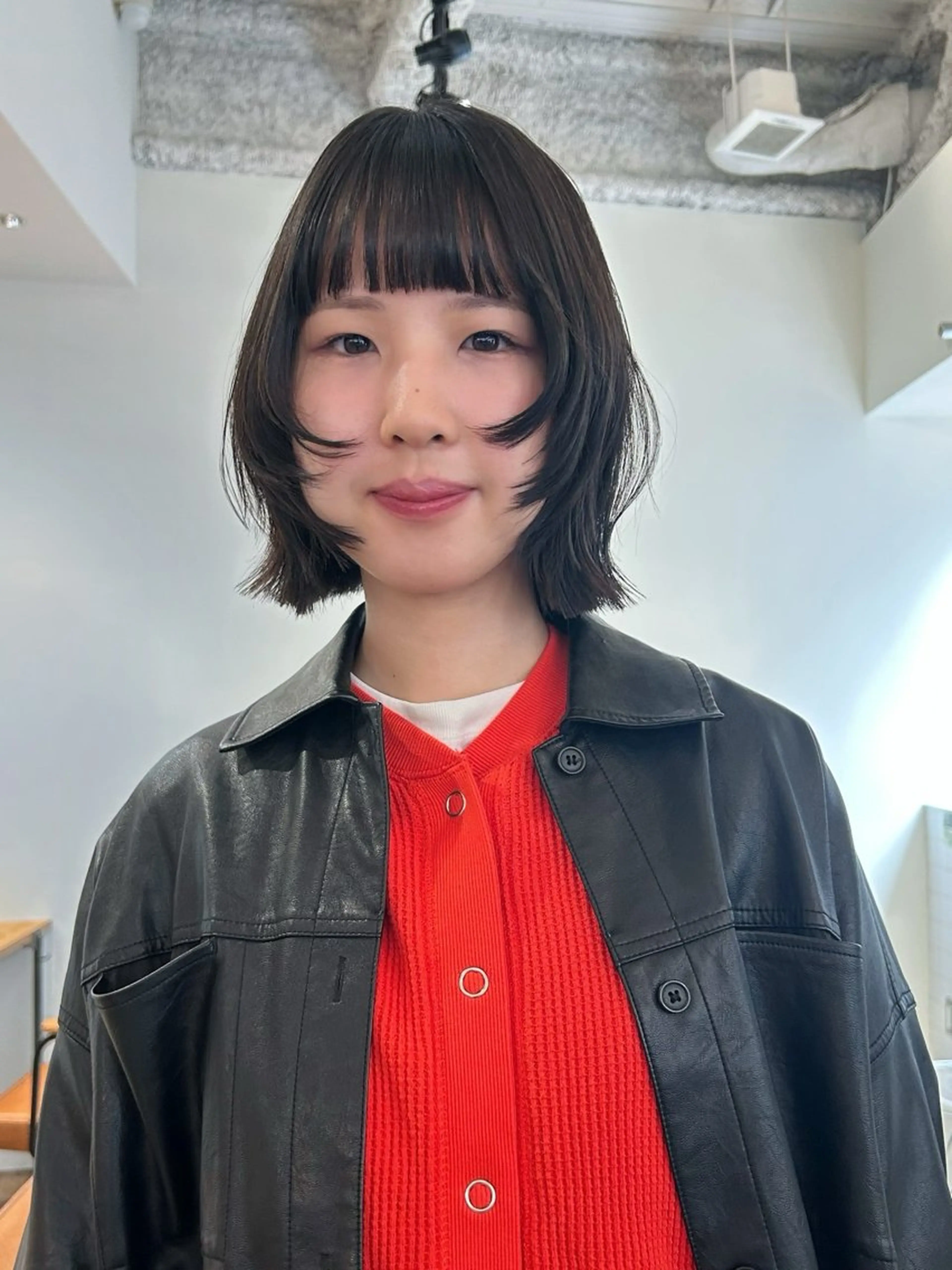 ショート ボブ レイヤーカット カット ボブ/レイヤー 大阪梅田/きょうかのヘアスタイル