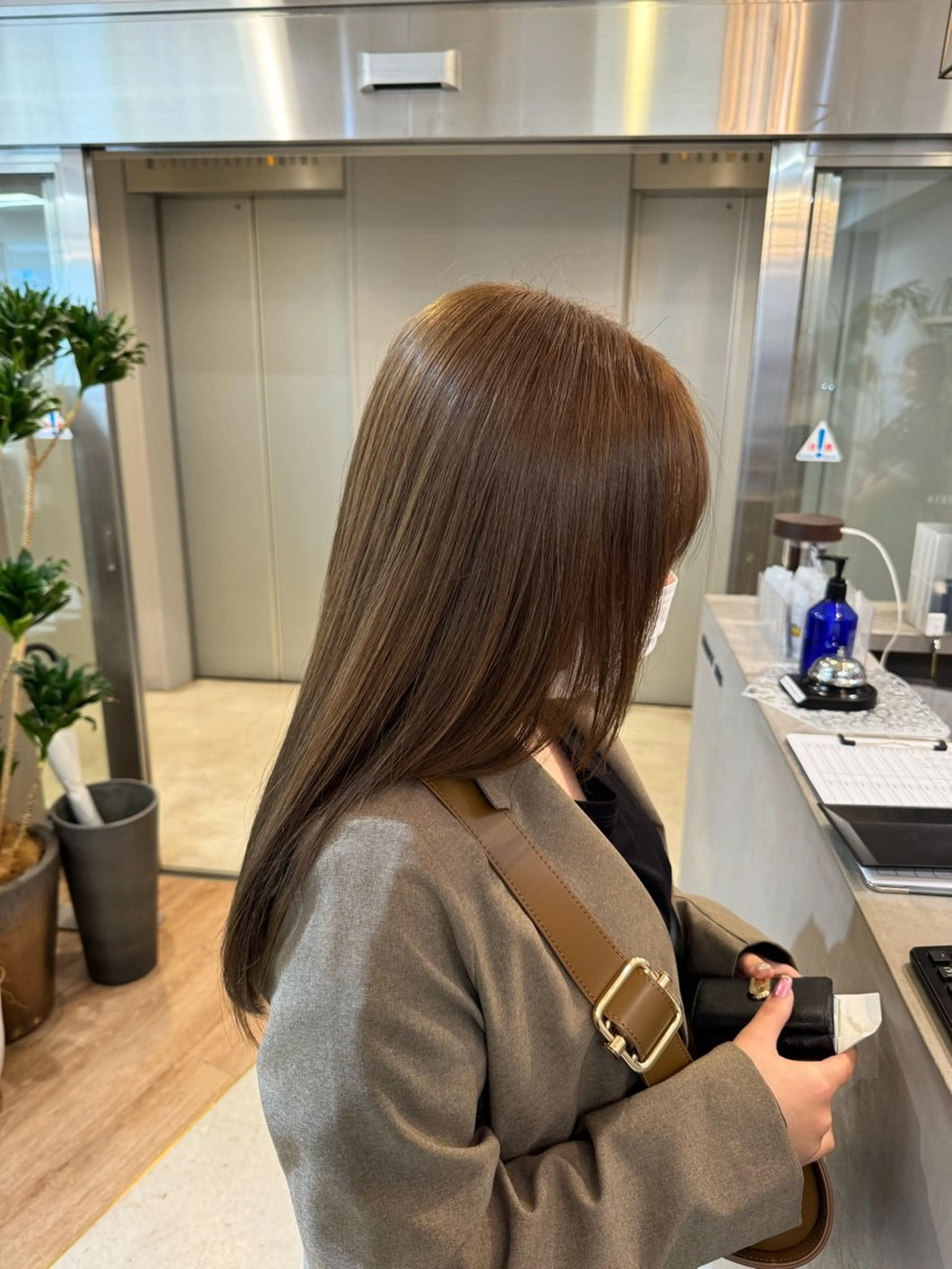 セミロング 加藤 優眞のヘアスタイル