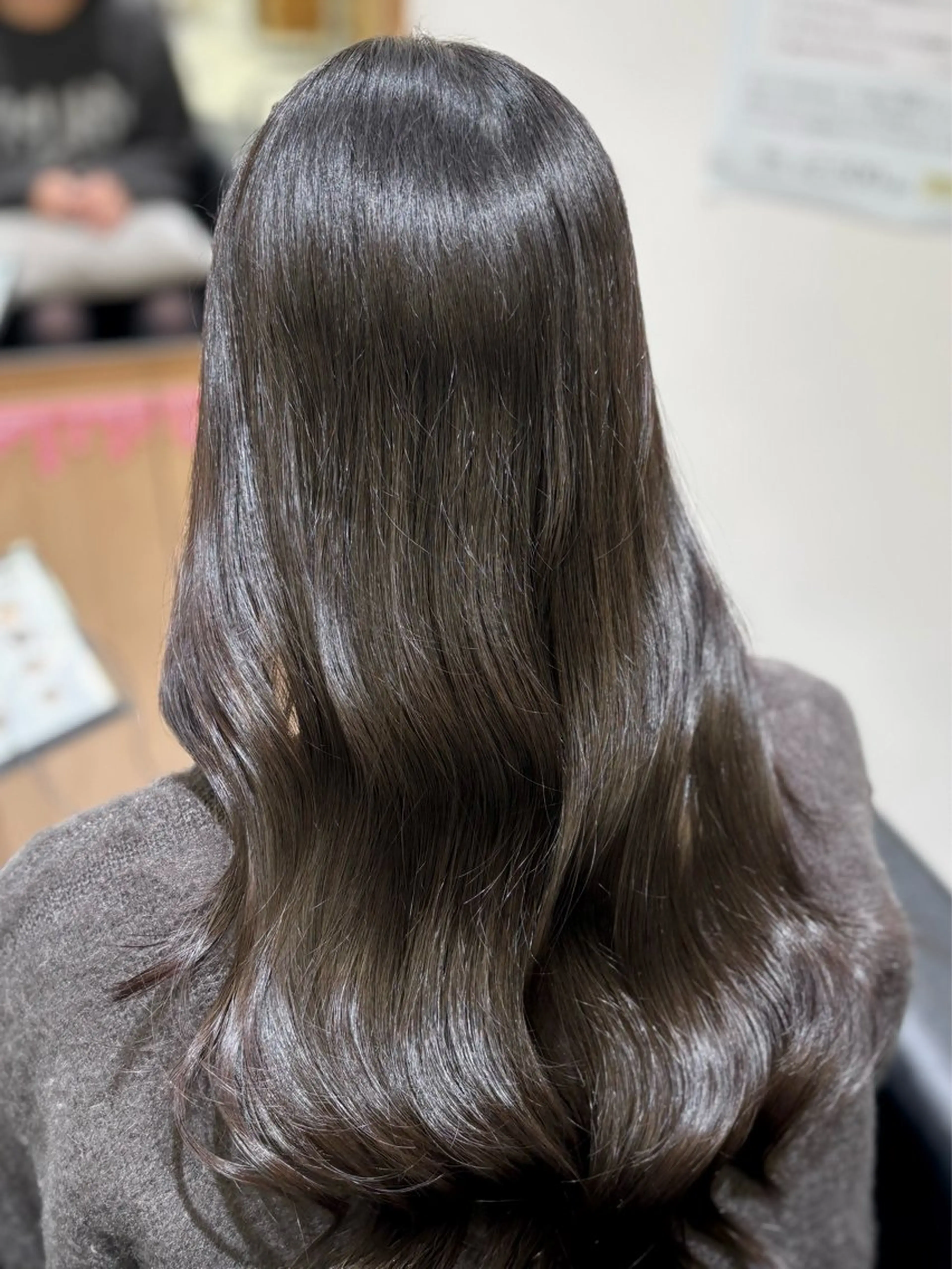 ロング 寒色/艶カラー 🐺❄️/ yuu.のヘアスタイル