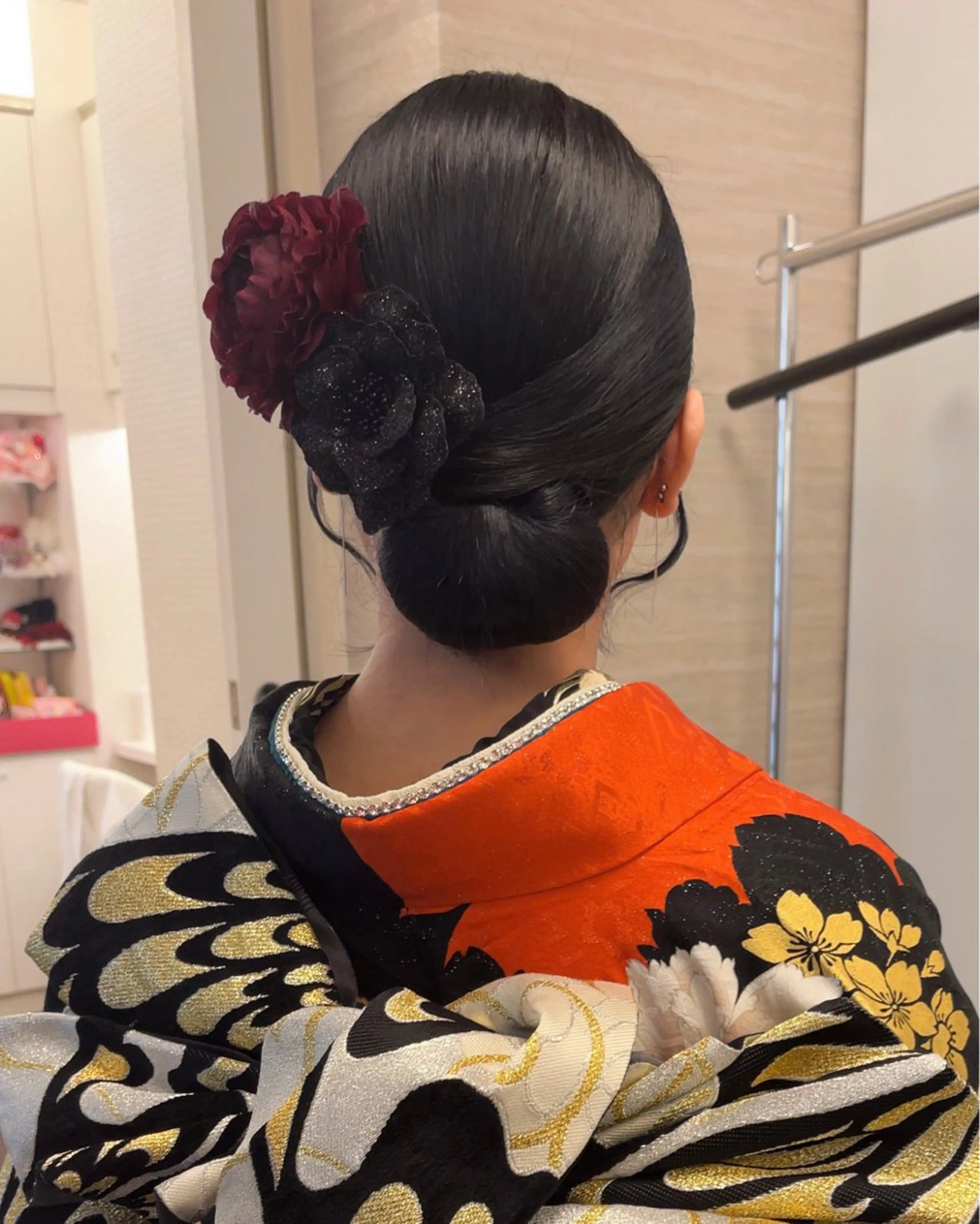 ロング ヘアアレンジ 川嶋 芽衣のヘアスタイル