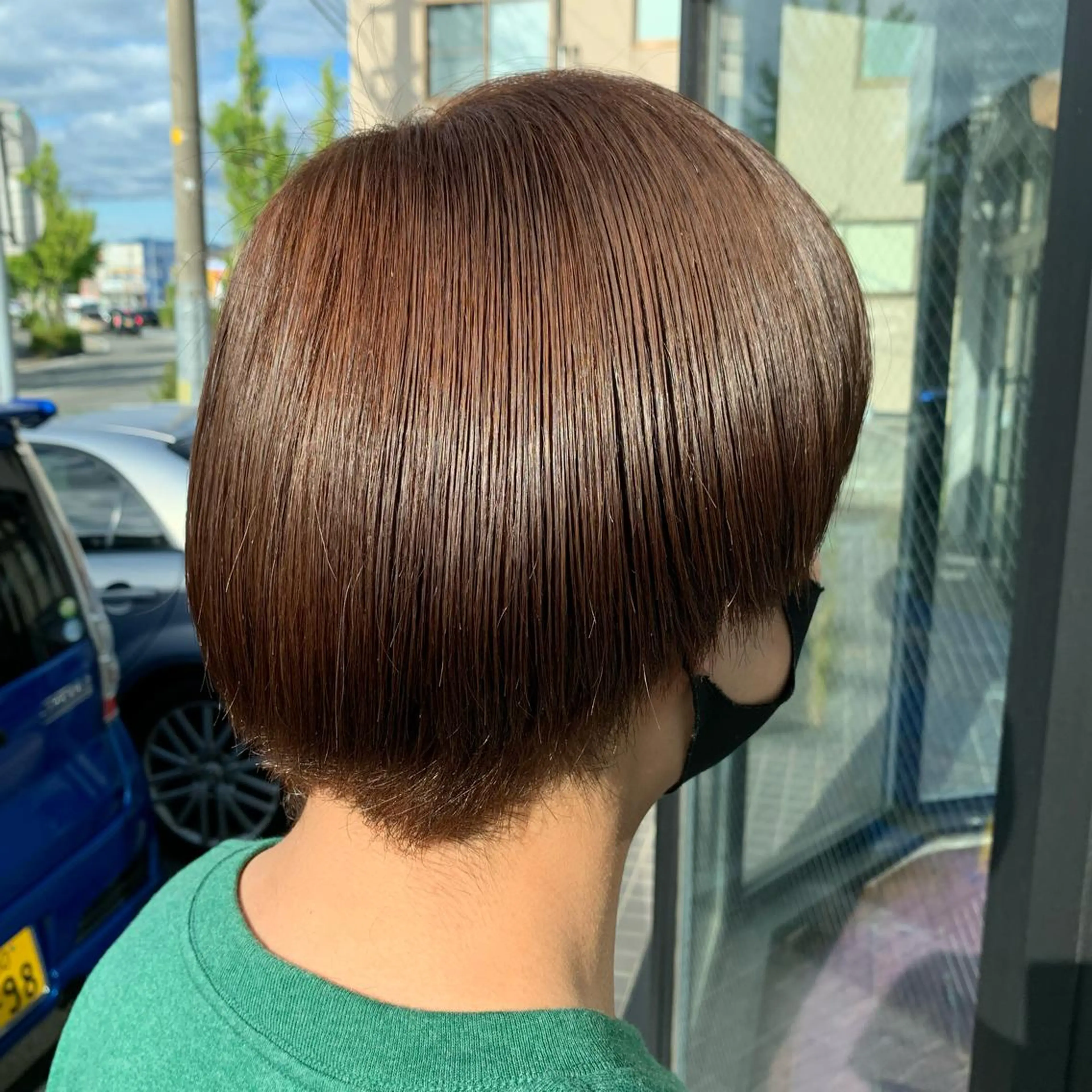 カラー メンズ newi TATSUのヘアスタイル