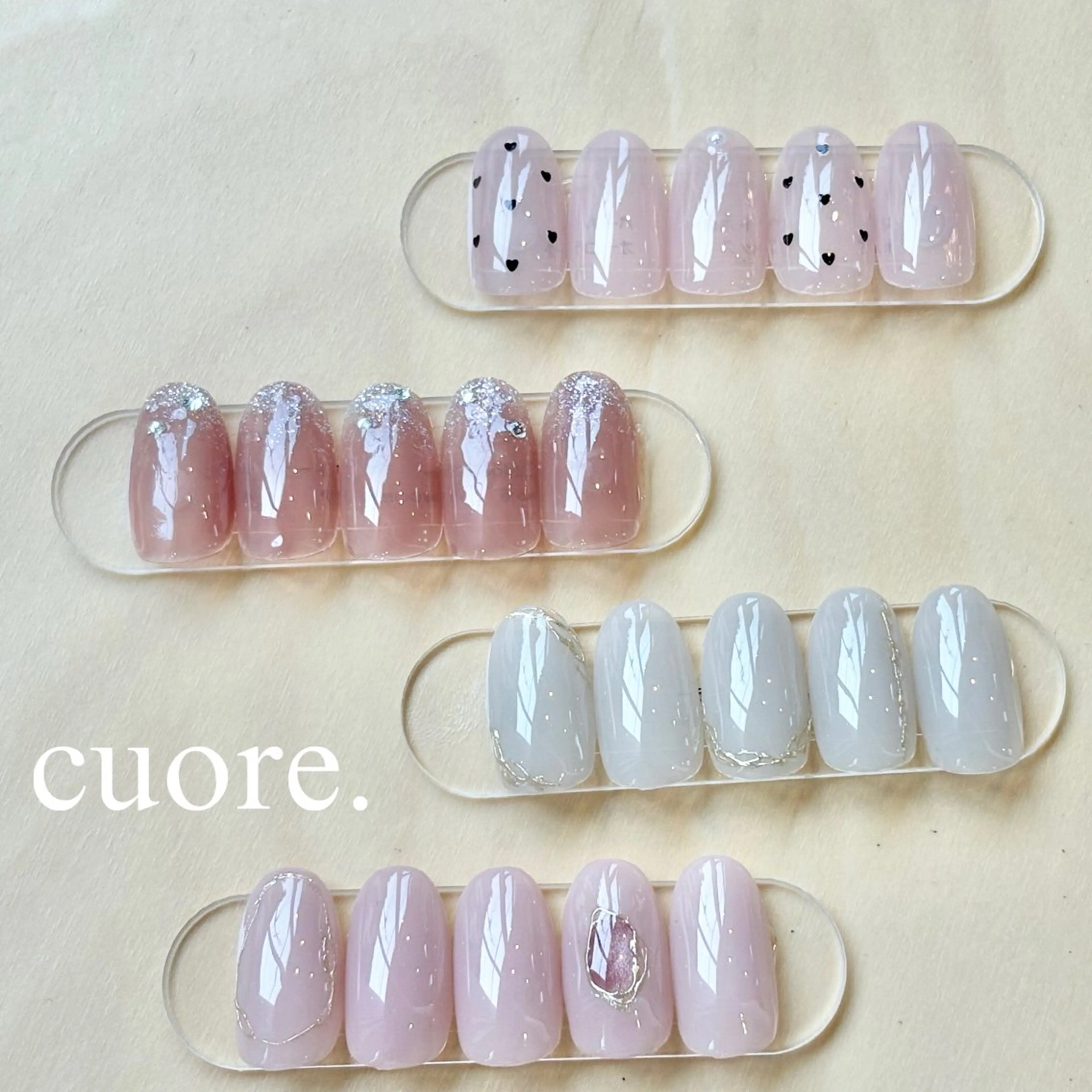 ネイル シンプルネイル nail salon cuore.のネイルデザイン
