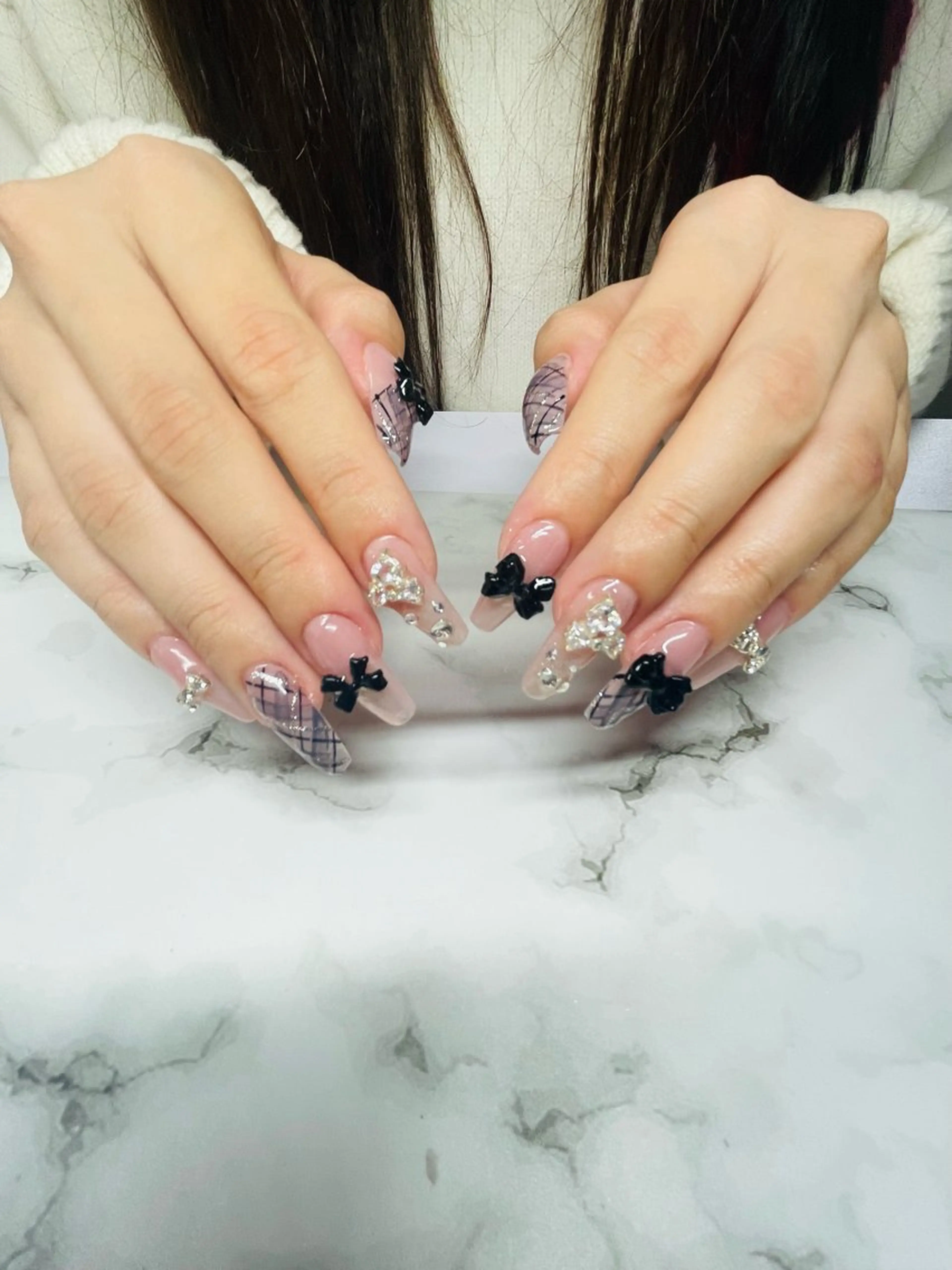 ネイル 長さ出し 持ち込み ネイルチップ Star Beautyのネイルデザイン