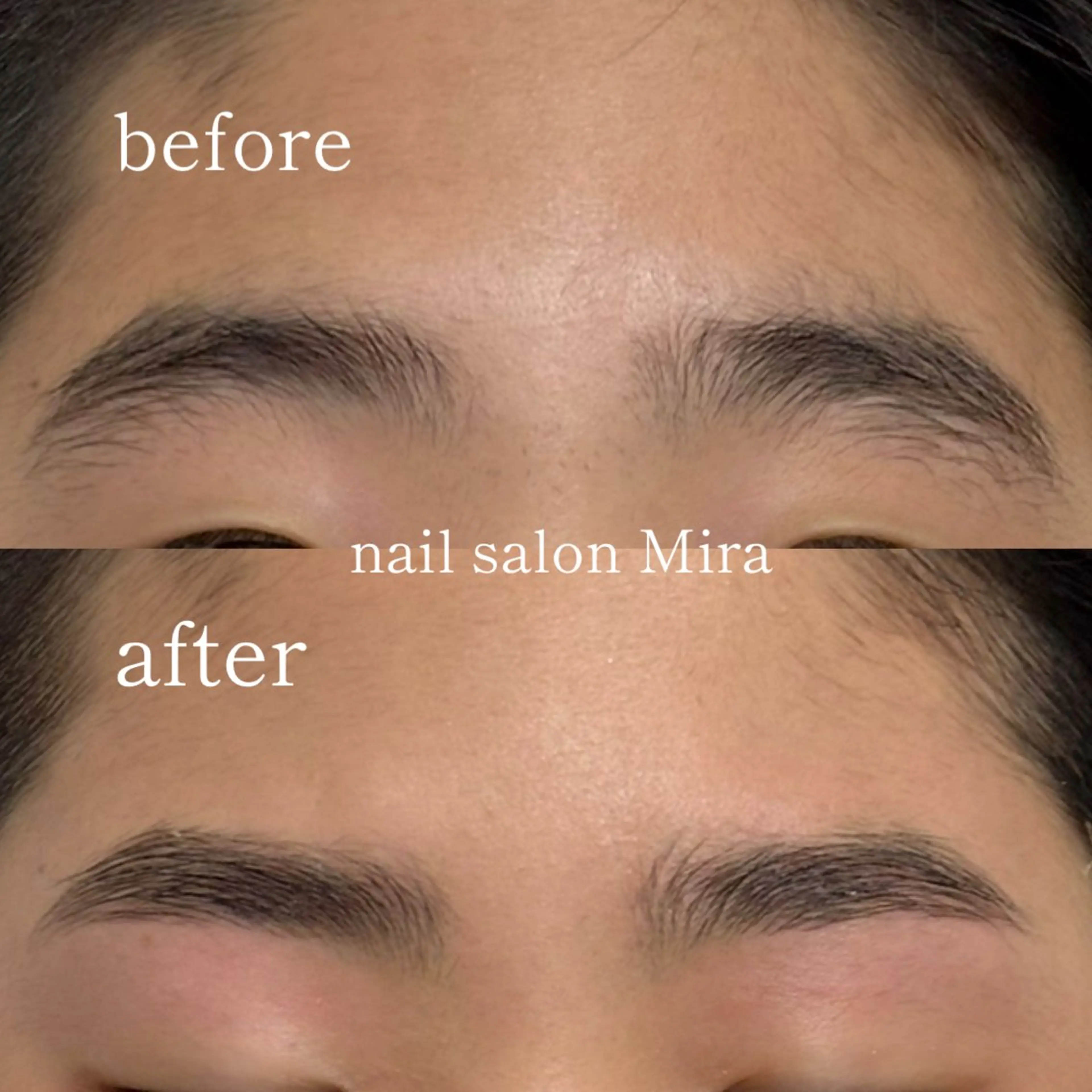 アイブロウ 眉毛ワックス脱毛 nail salon Mira所属・Mira 木下 唯加の眉毛・アイブロウイメージ