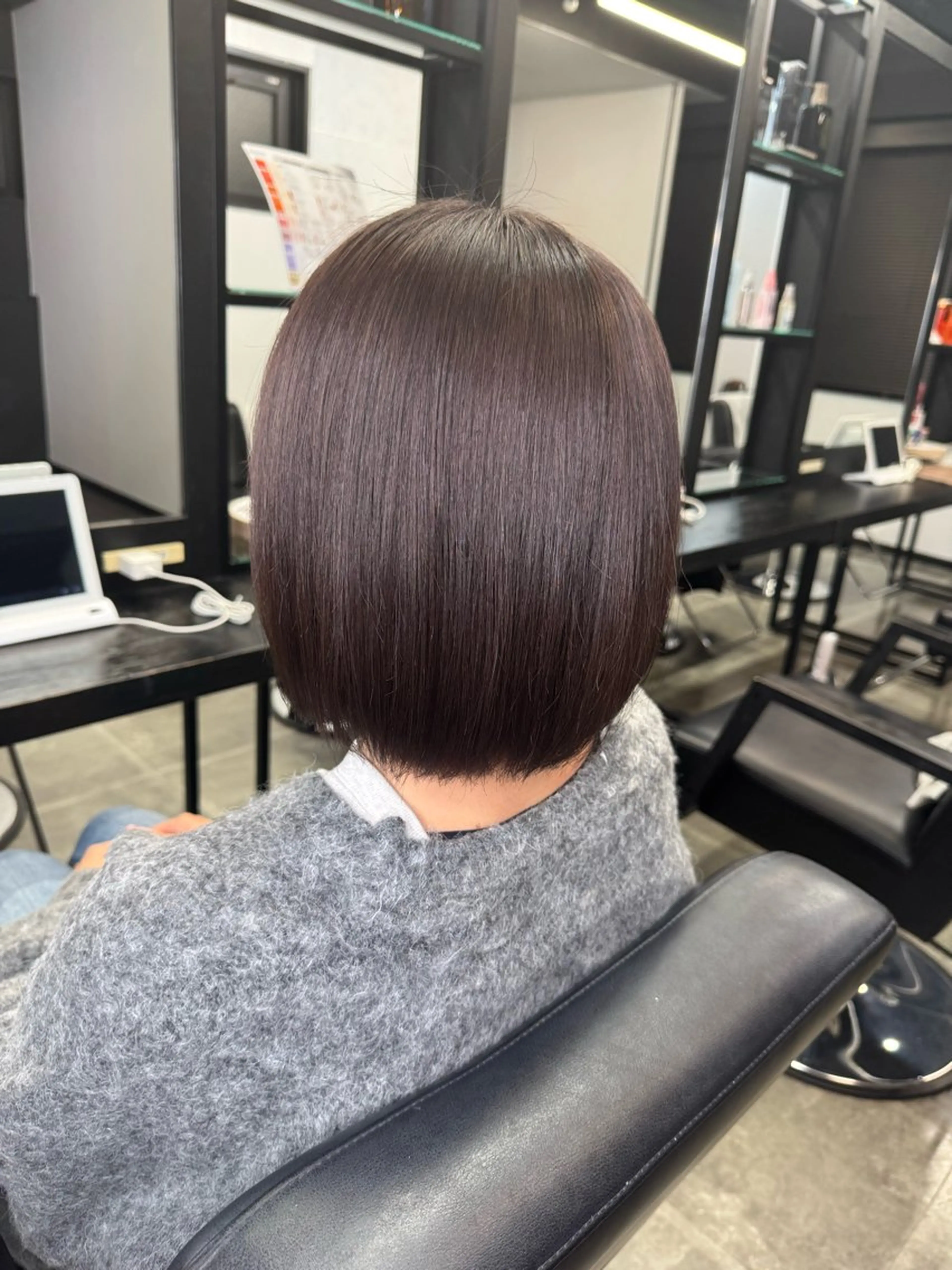 カラー＋トリートメントの写真