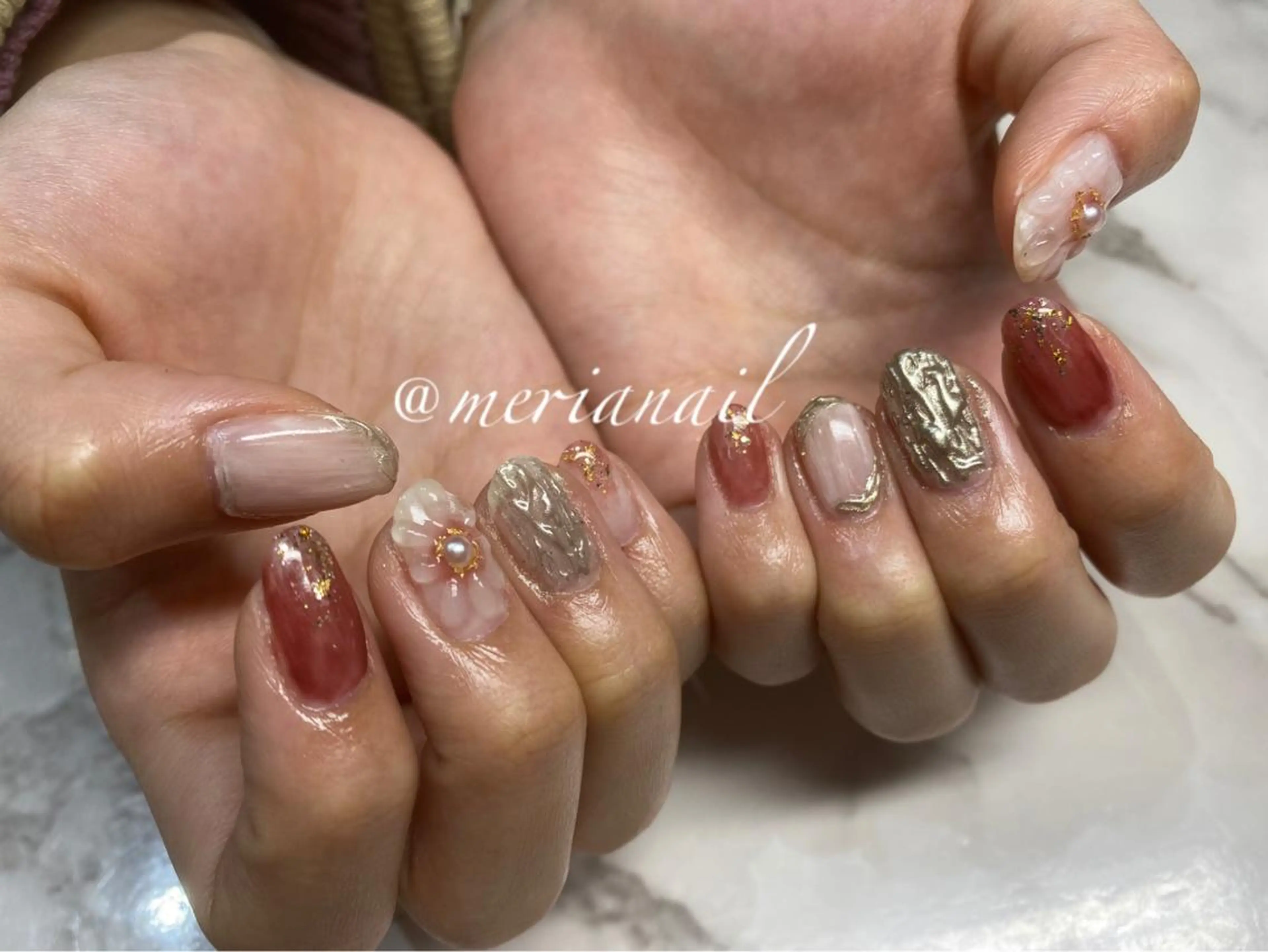 カラー ネイル 持ち込み INFINITY所属・INFINITY nailのネイルデザイン