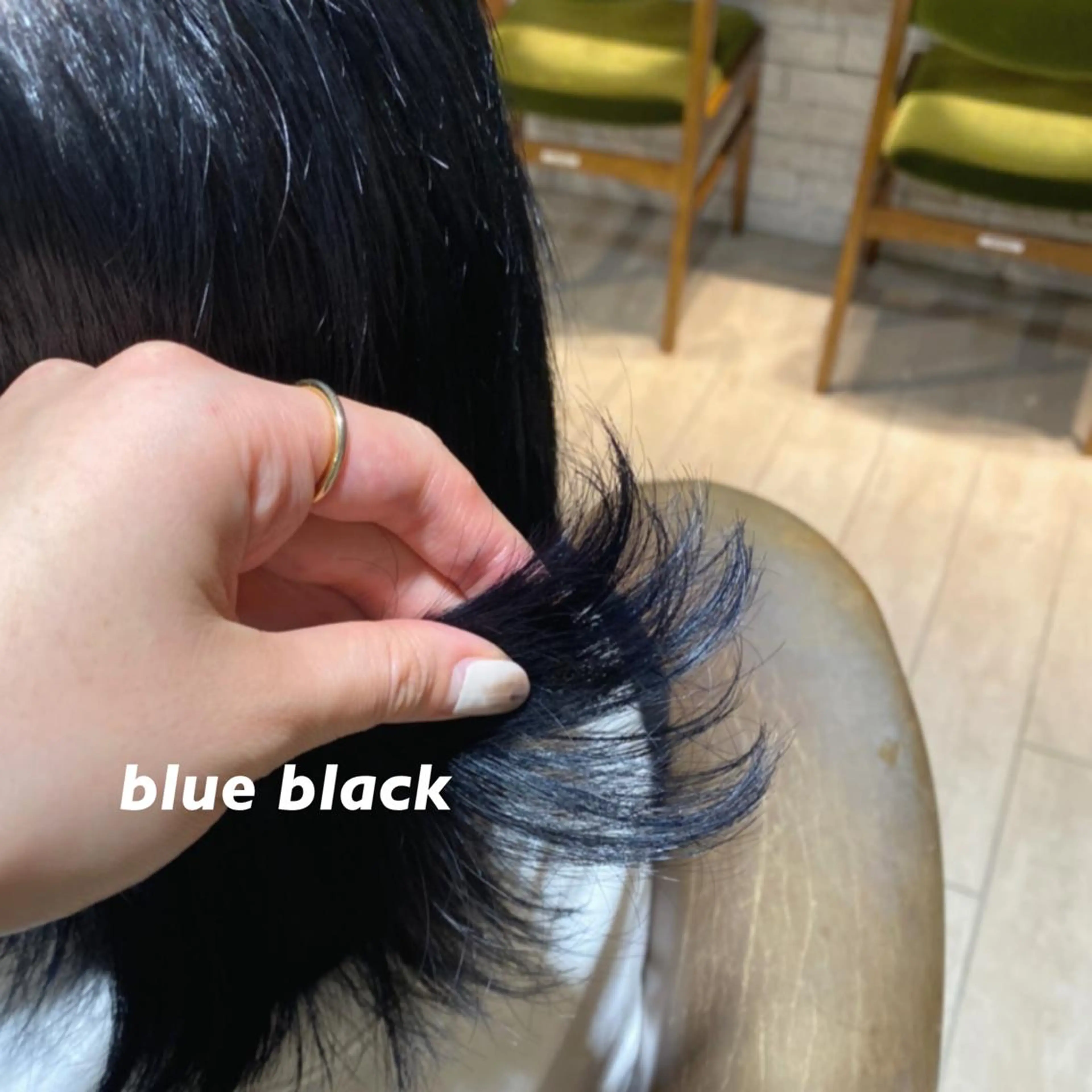 ミディアム カット ヘアカラー トリートメント 大久保 愛のヘアスタイル