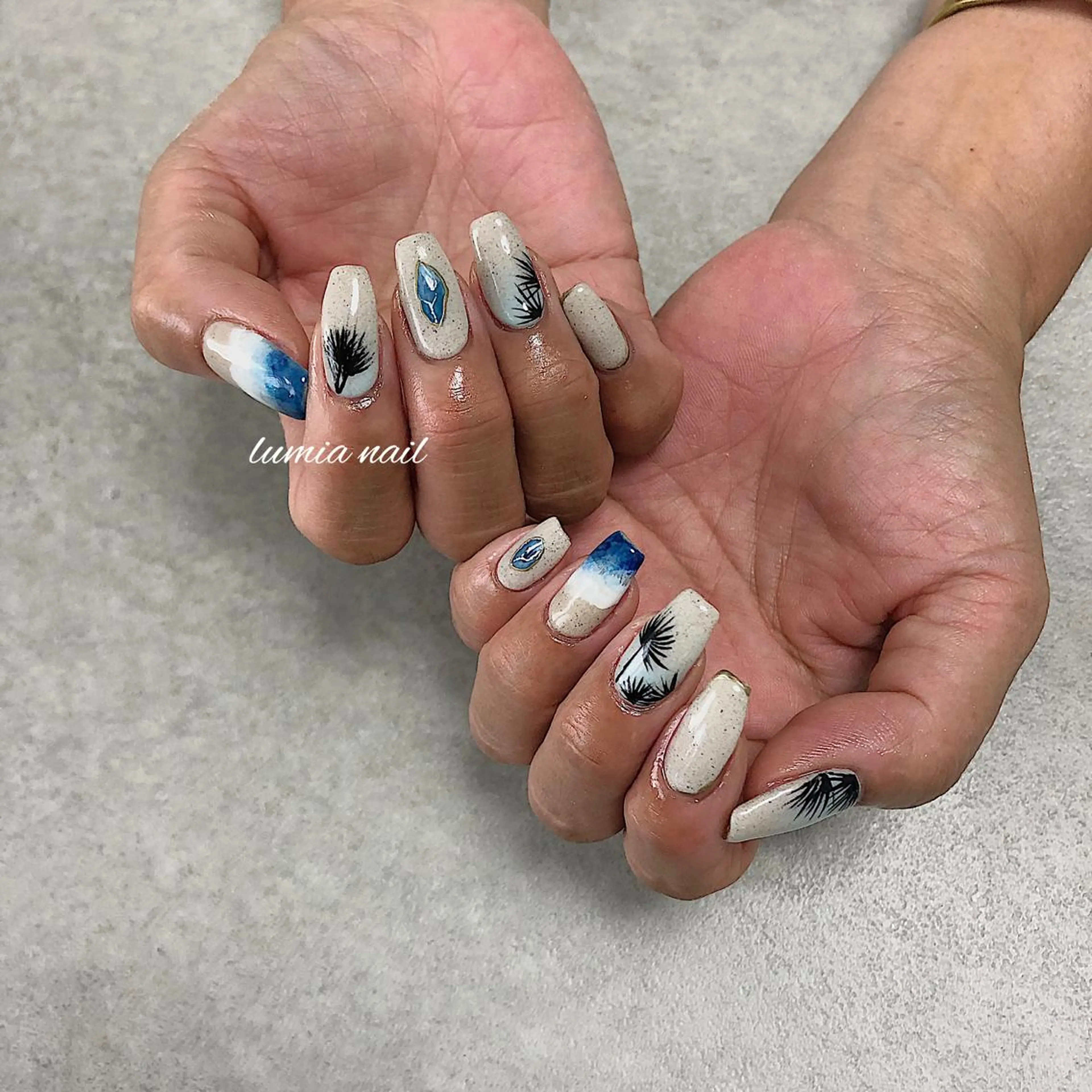 ネイル nail&eyelash Rine所属・Rine 放出 (リネ)のネイルデザイン