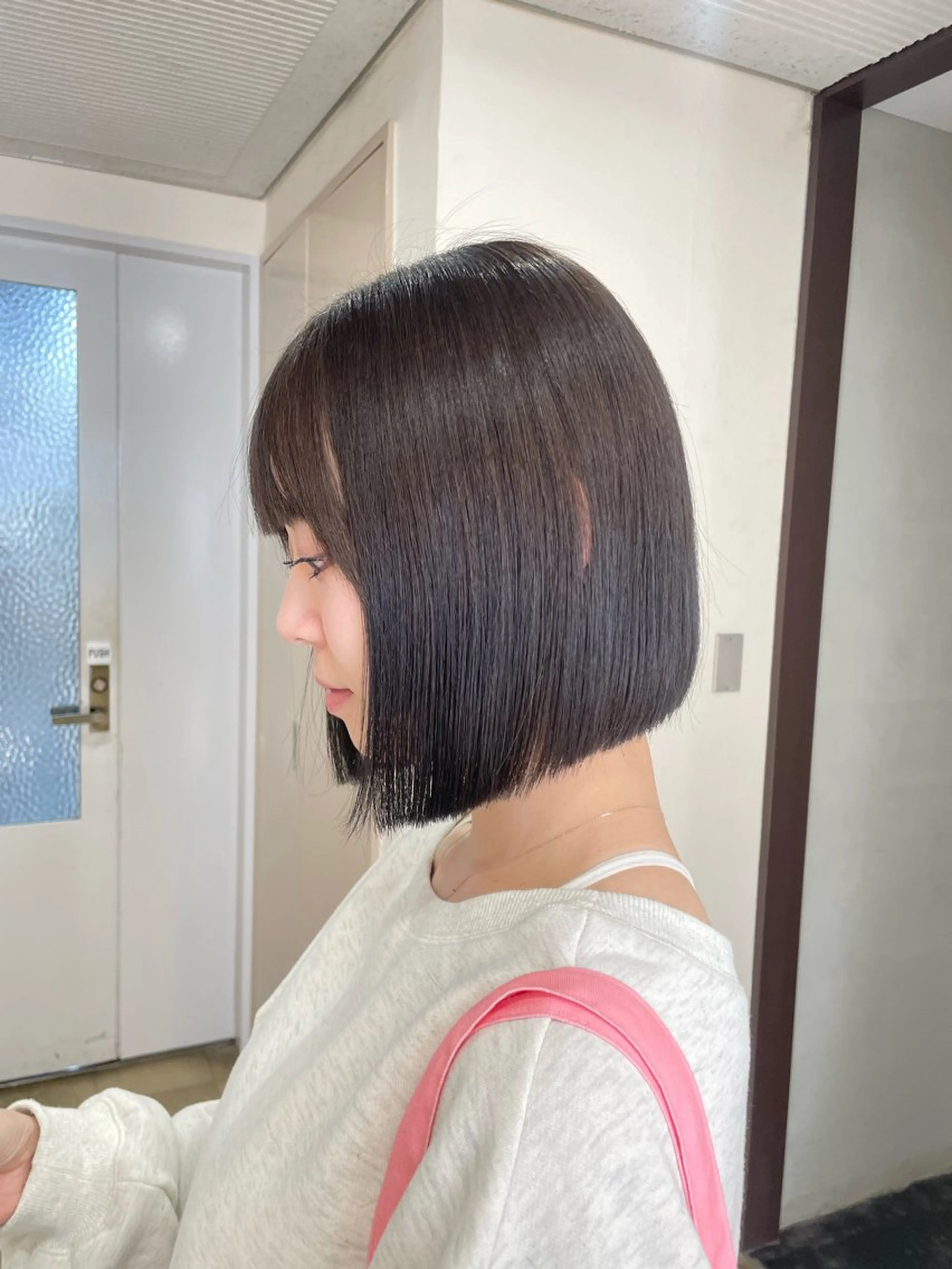 🌛ワンカラー+カット+アミノリペアトリートメントの写真