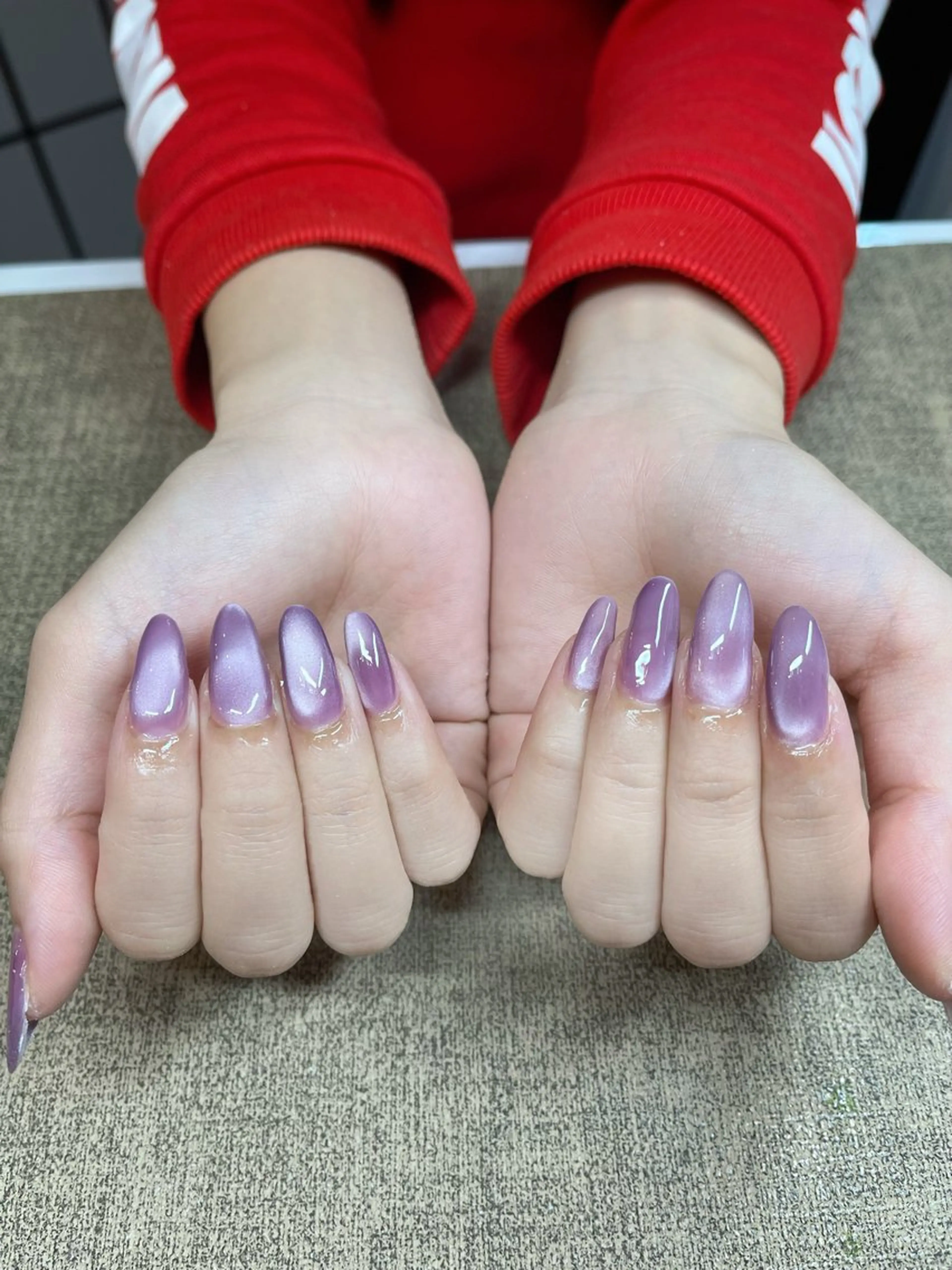 ネイル アートネイル フレンチネイル ジェルネイル マグネットネイル ニュアンスネイル ネイルサロンHARU所属・ネイルサロン HARUのネイルデザイン