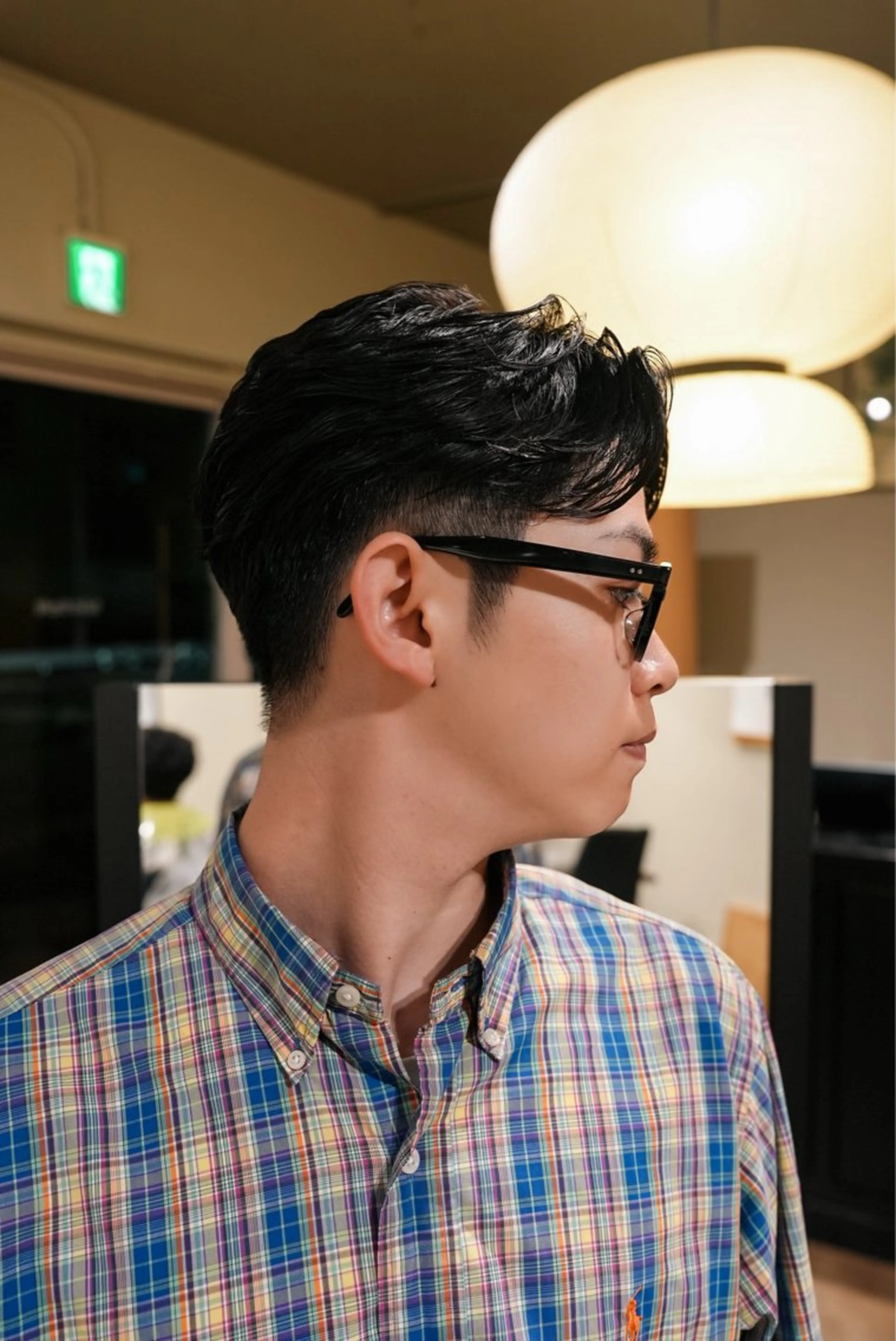 メンズ カット パーマ メンズパーマ いしだ りょうのヘアスタイル