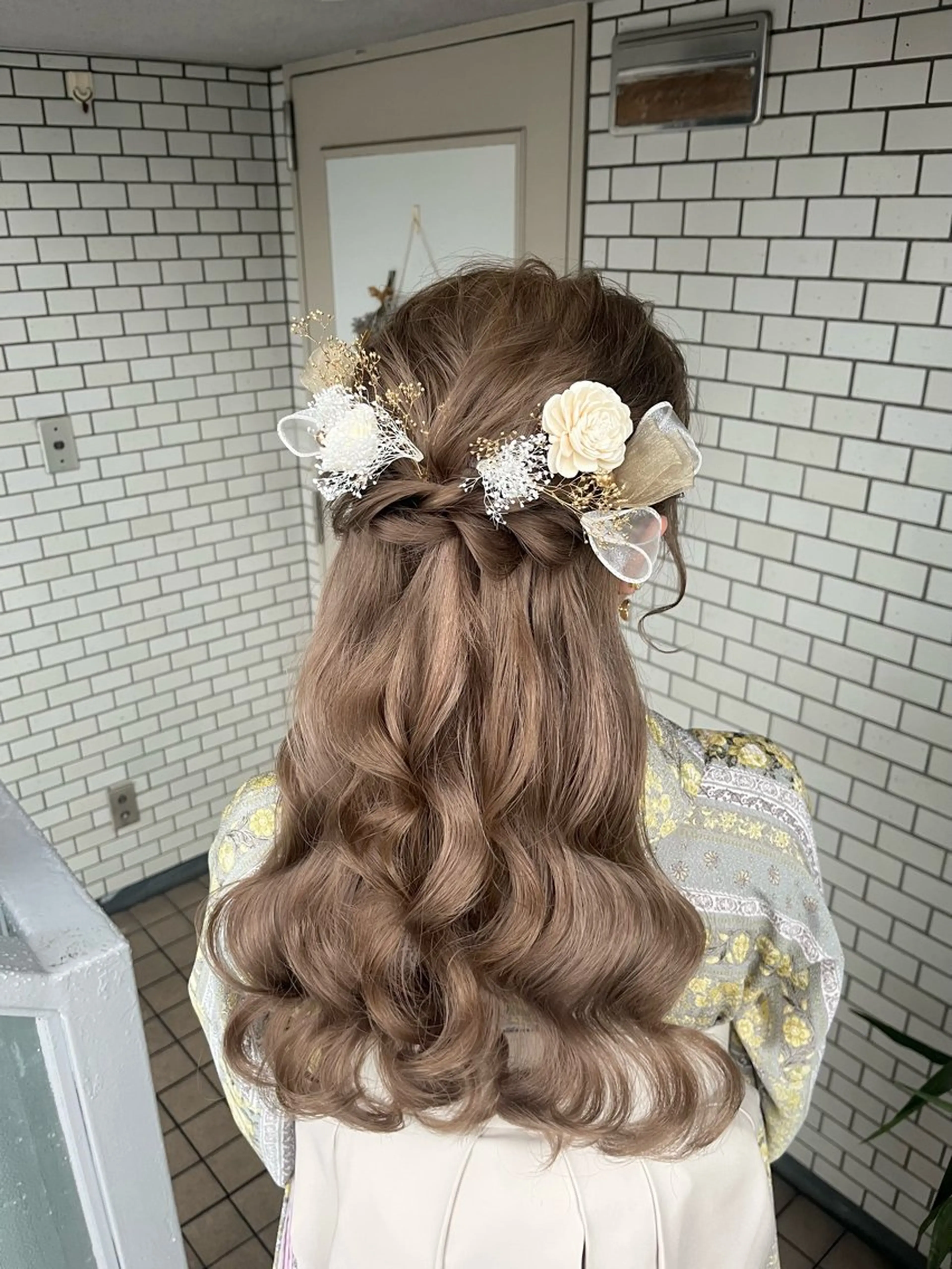 ヘアアレンジ ハーフアップ 卒業式のヘアスタイル 参列・イベントヘア♡ ゆいなのヘアスタイル