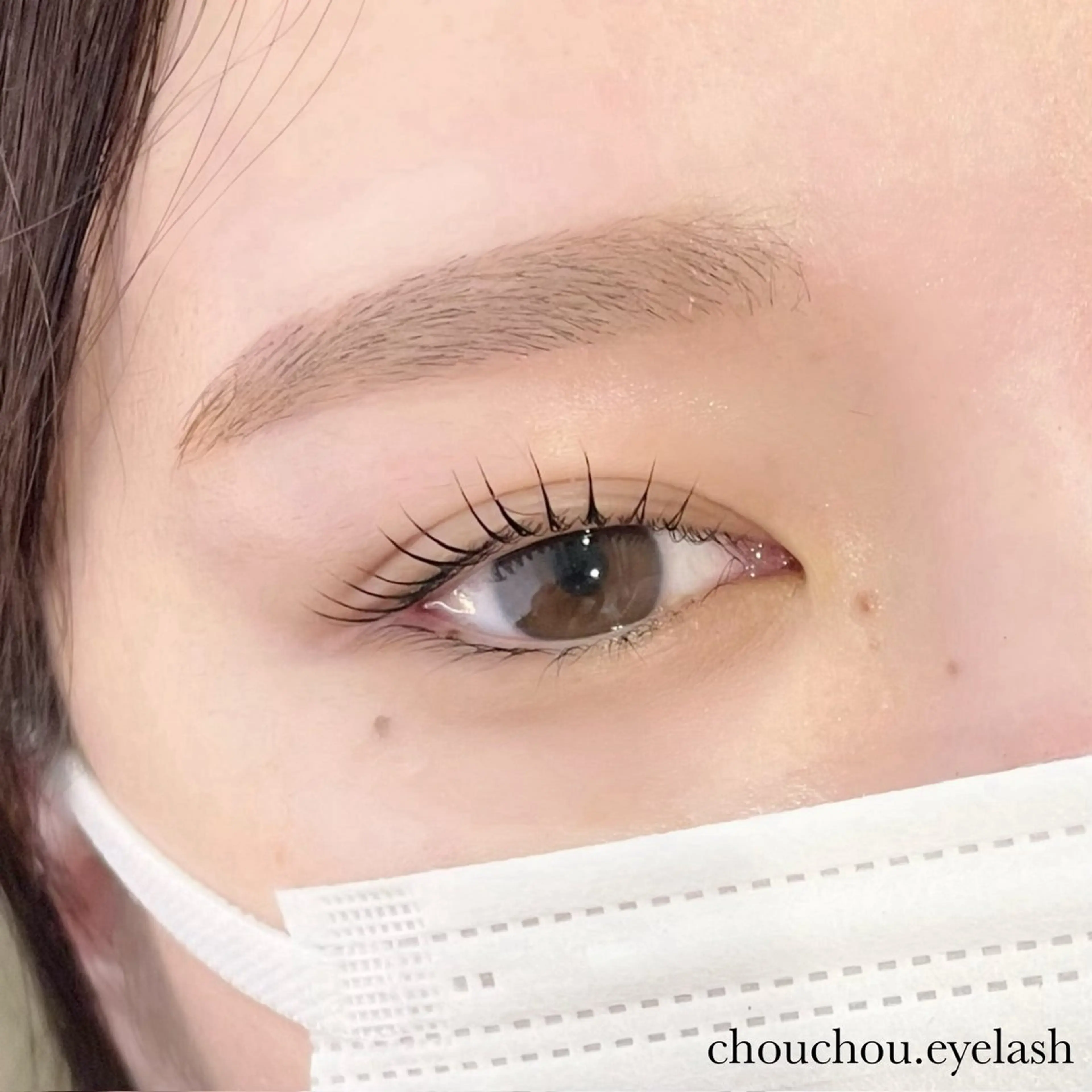 ꒰ 🫧ミニモ学割️🫧 ꒱🌙まつ毛パーマ(パリジェンヌ可)× 美眉デザイン⭐️の写真