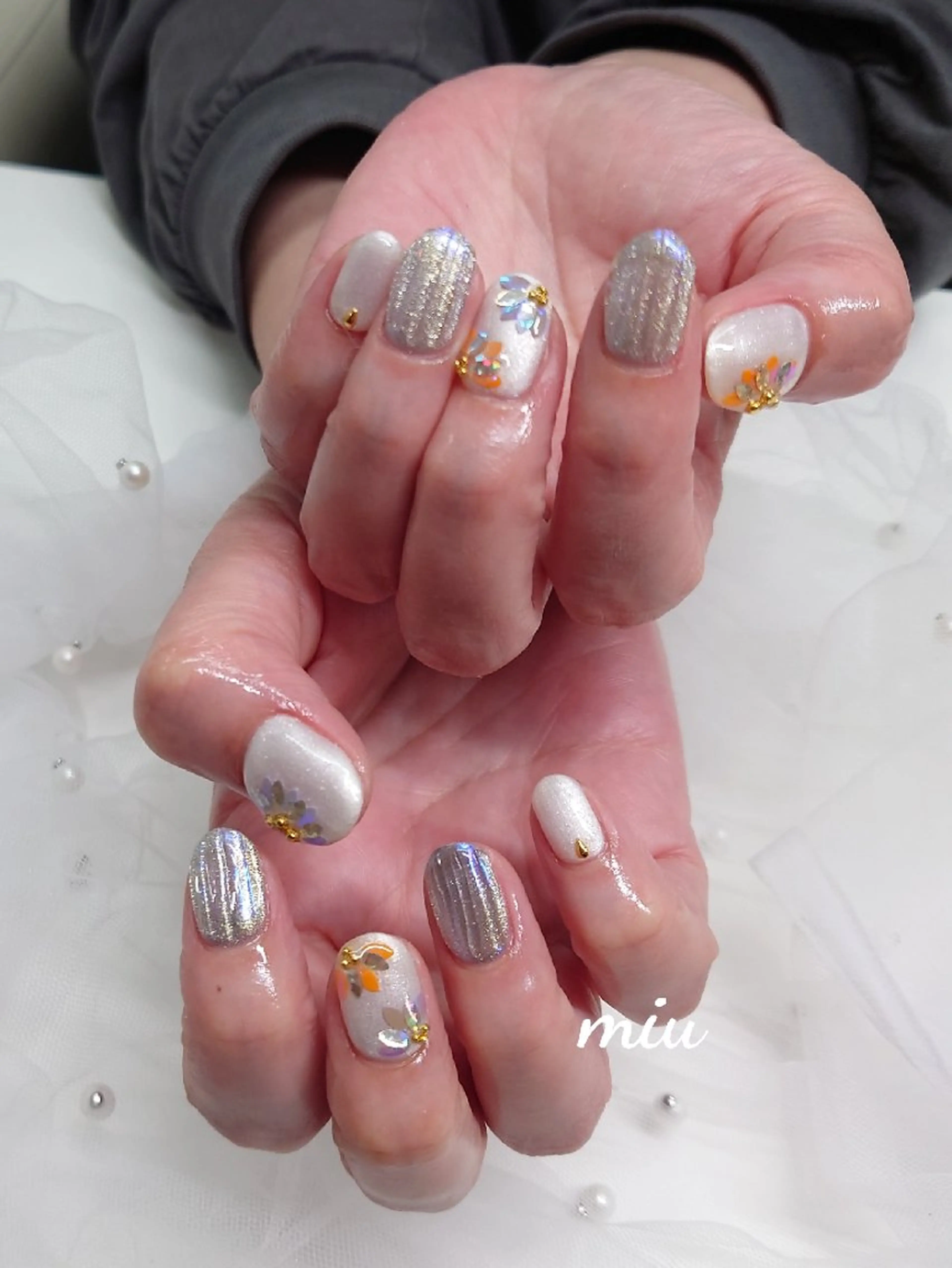 【ハンド/🙅オフなし🙅】トレンド定額コース🌈パラジェル変更可+￥500🌈の写真