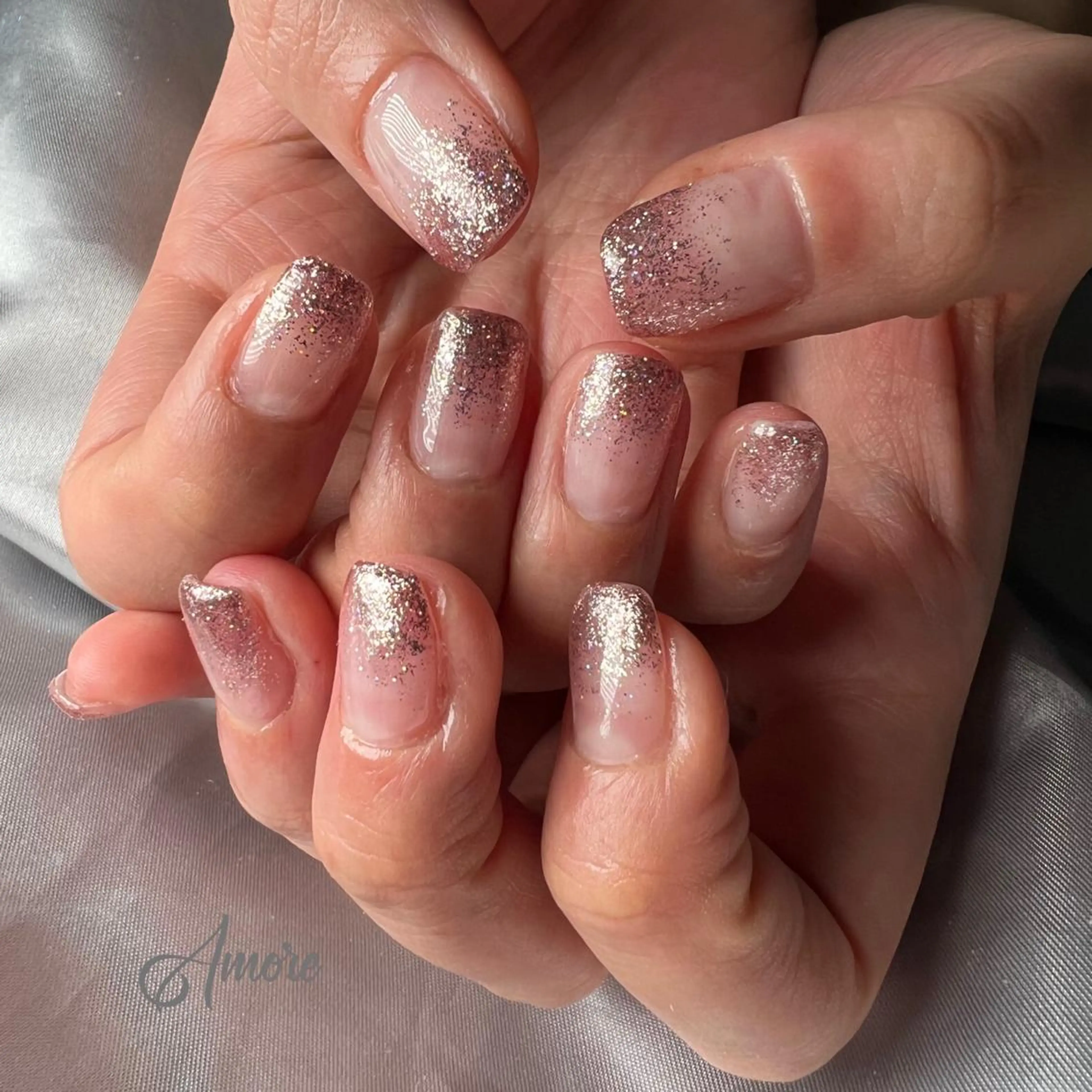 ネイル ジェルネイル 韓国ネイル ミラーネイル オフィスネイル パラジェル You kyehwaのネイルデザイン