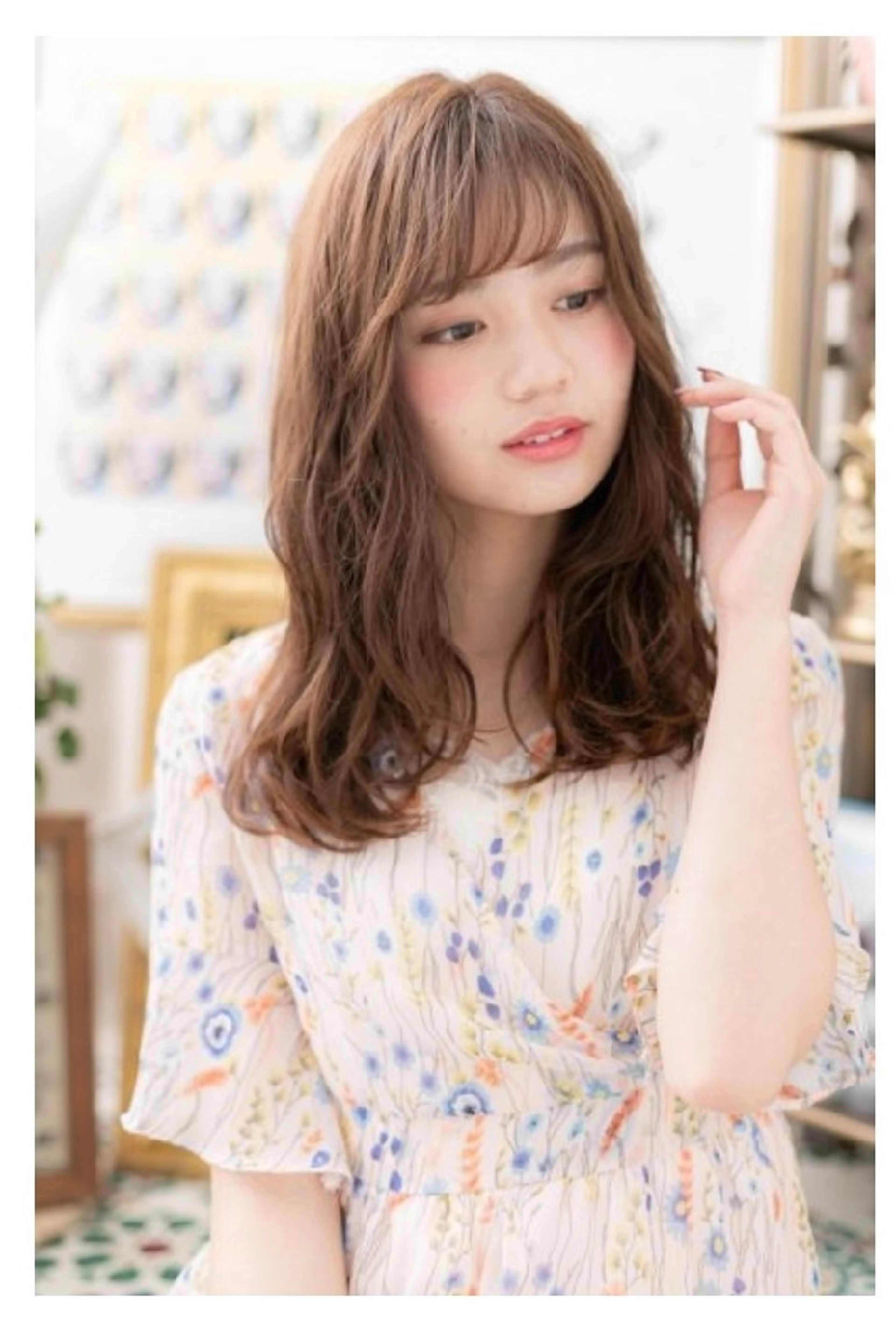 セミロング カラー パーマ coverhair bliss北浦和店所属・モデル0円募集中 中野雄介のヘアスタイル