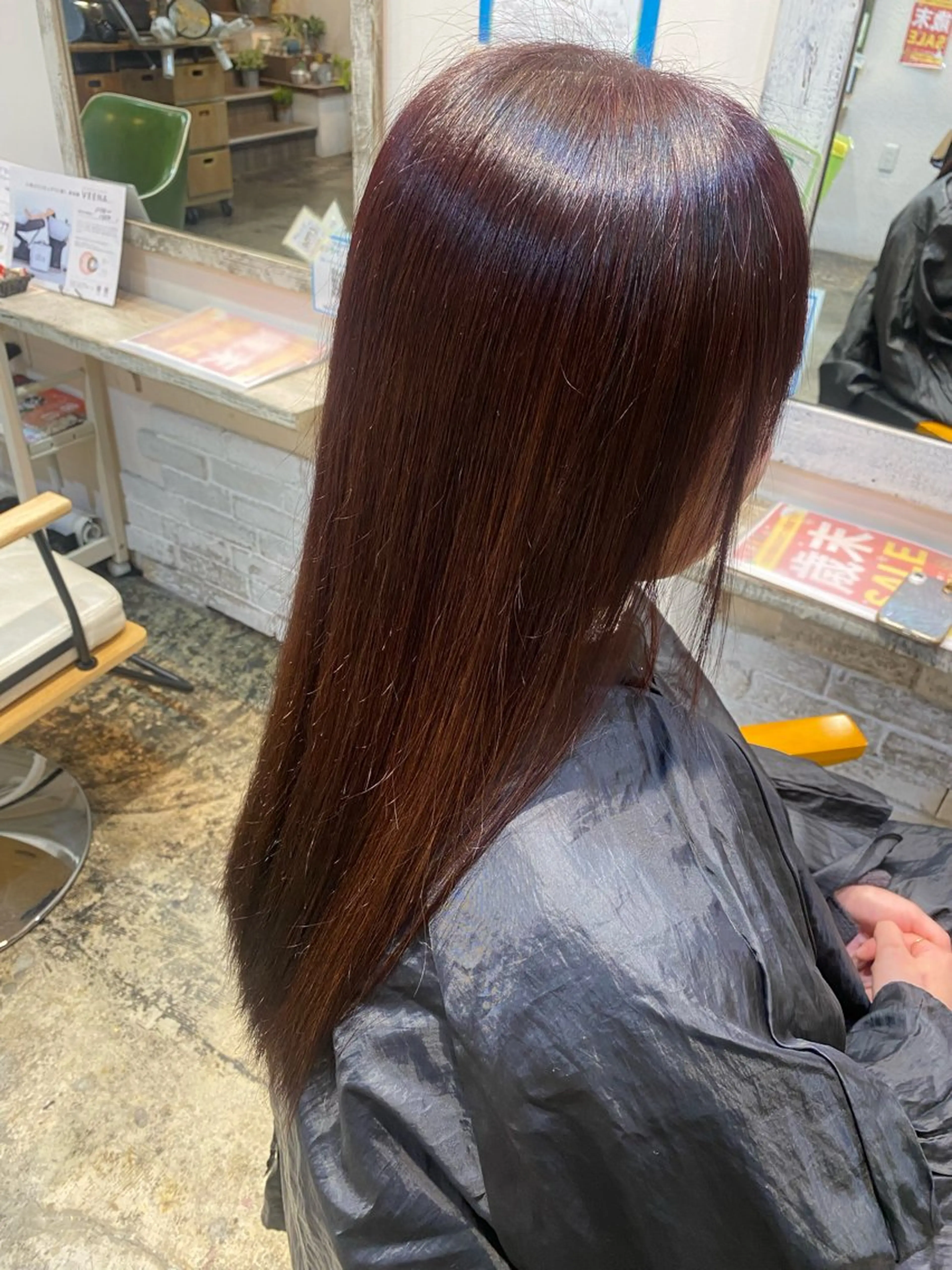 カラー 大瀧 菜桜子のヘアスタイル