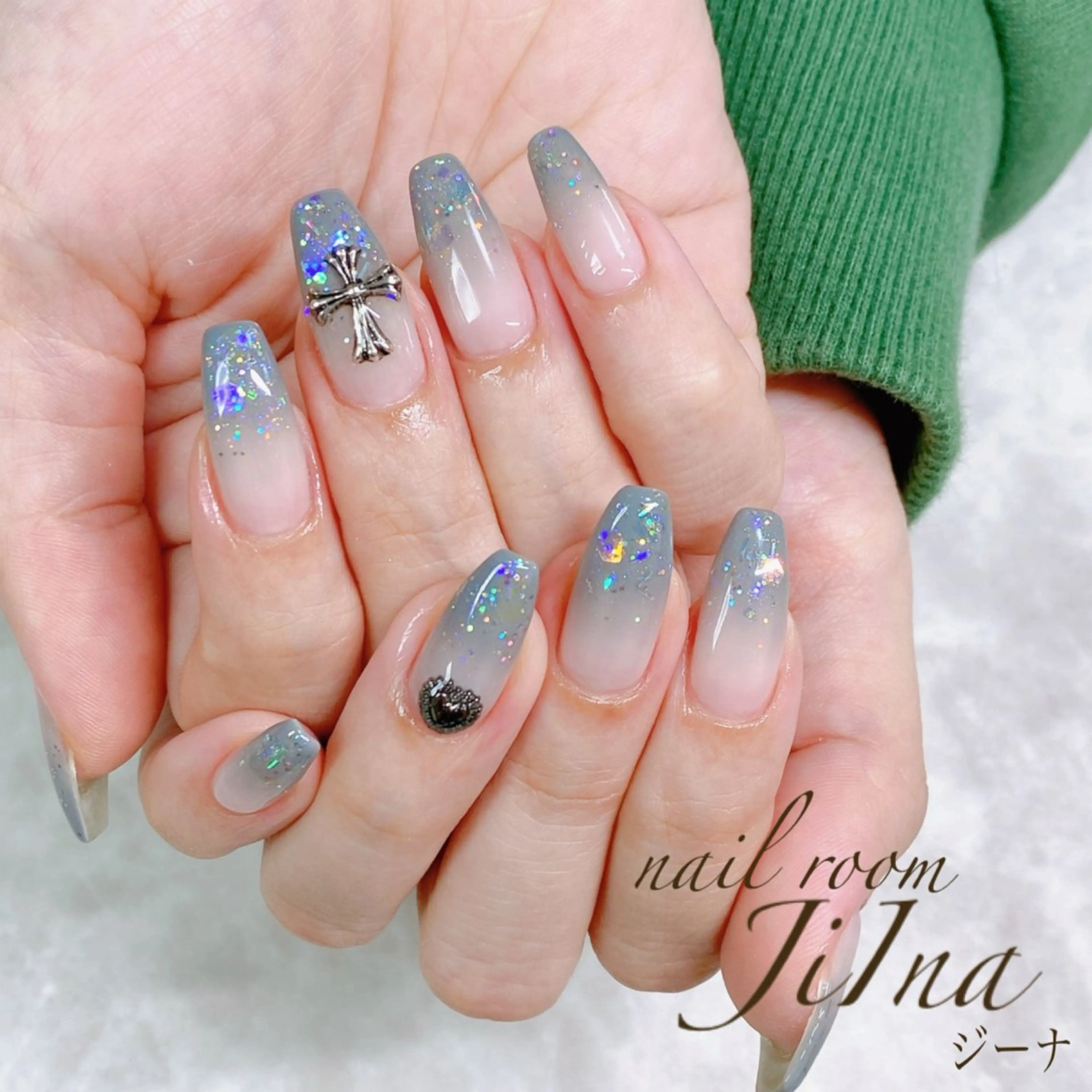 ネイル 持ち込み JiIna nailのネイルデザイン