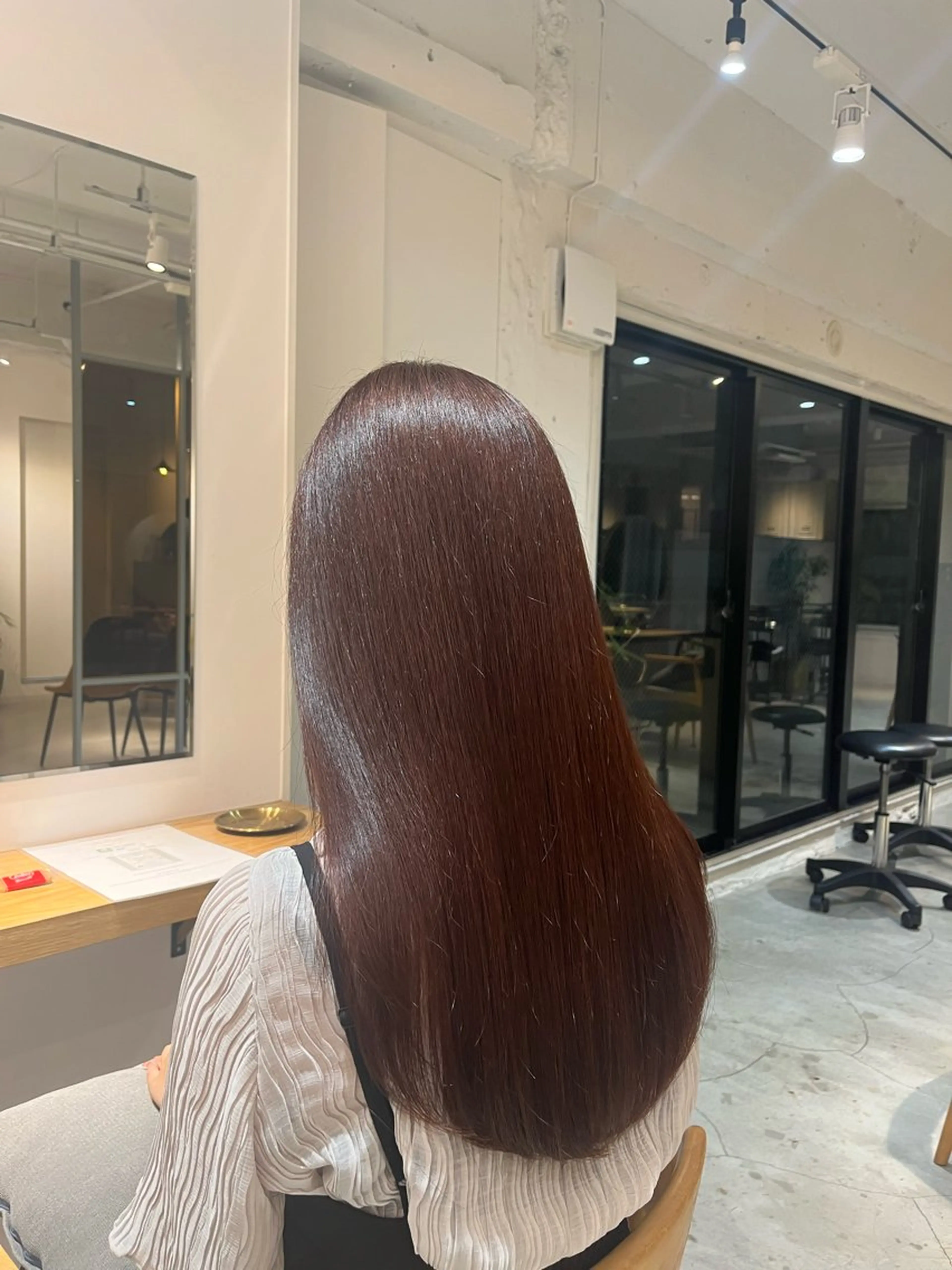 ロング カラー カラー/レイヤー /カット泉谷七登のヘアスタイル