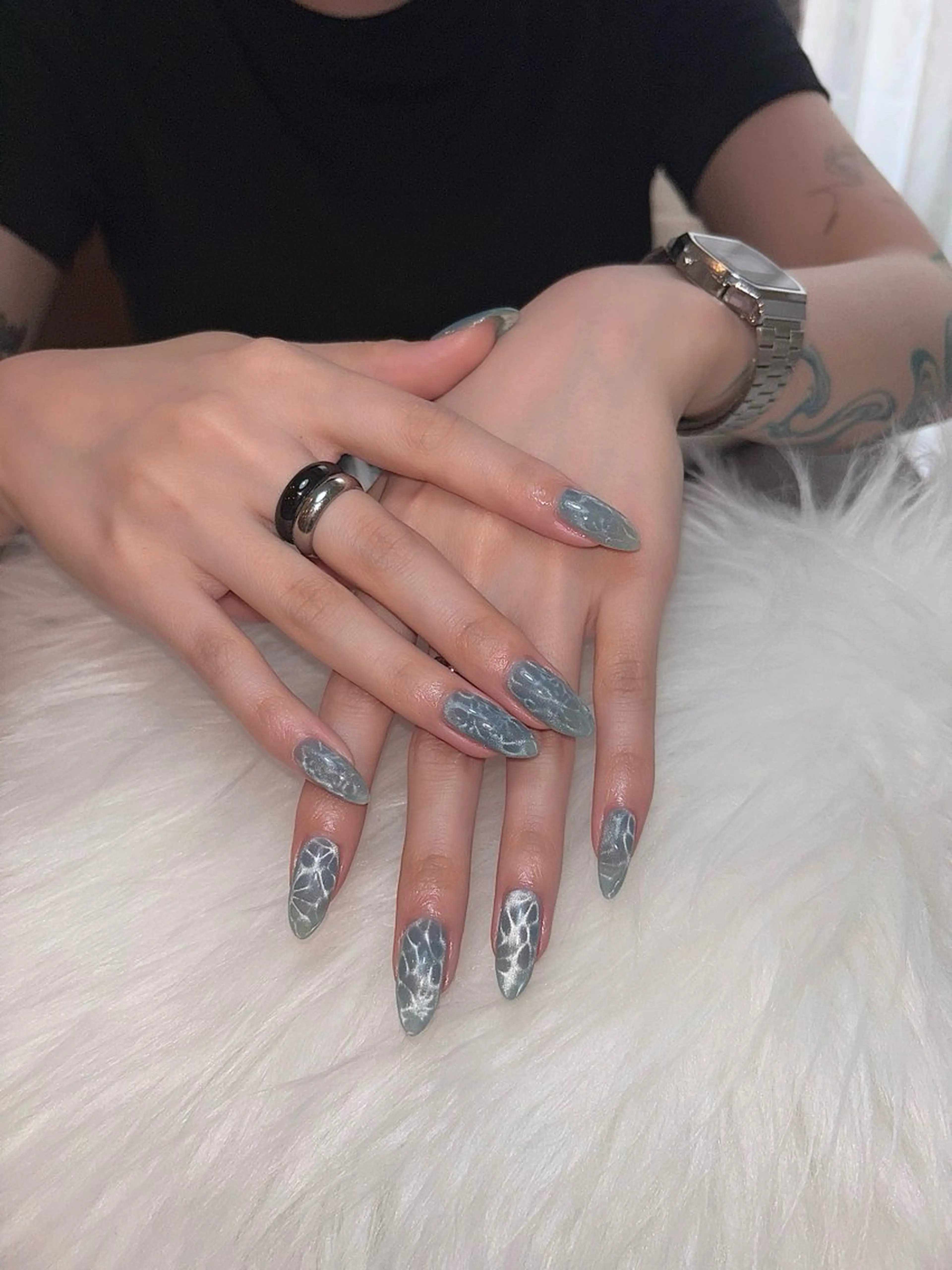 ネイル 名古屋ワンホンネイル 沙理亜のネイルデザイン